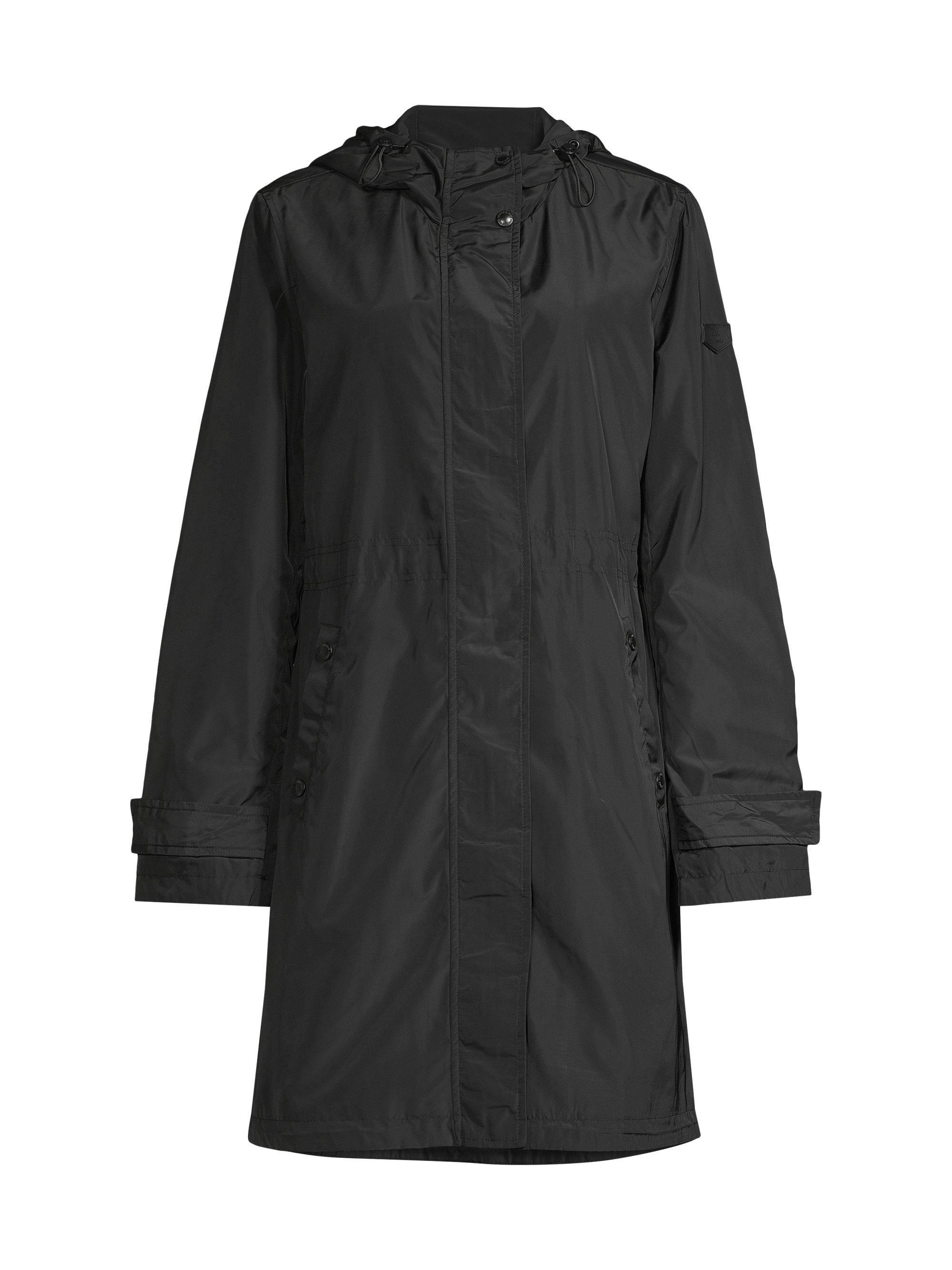 Rains Curve Hooded Rain Jacket | Saks Fifth Avenue