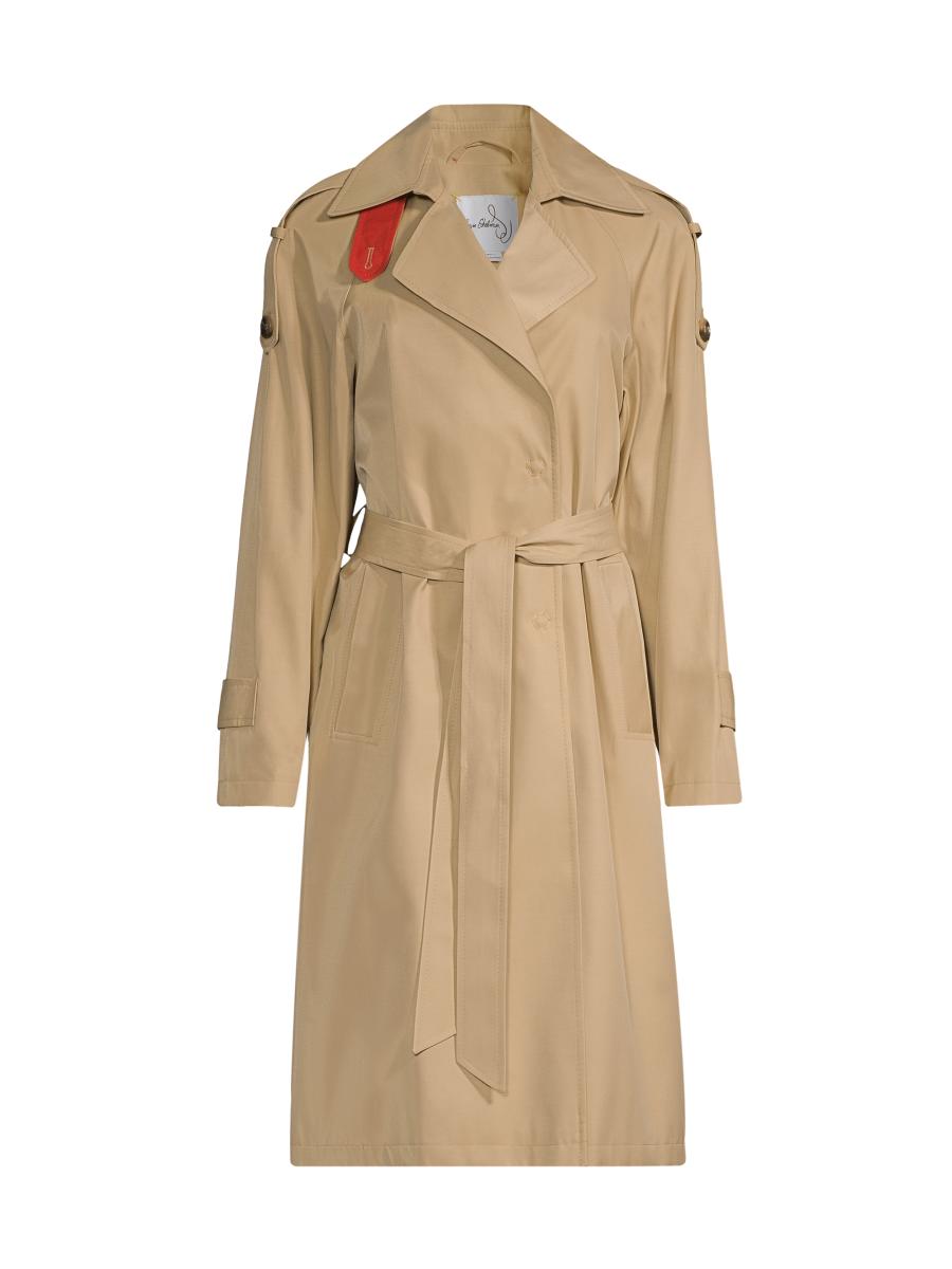 【l'aubeblanc】Belted Flare Trench coat Belted Flare Trench coat[Black] – L'AUBE BLANC