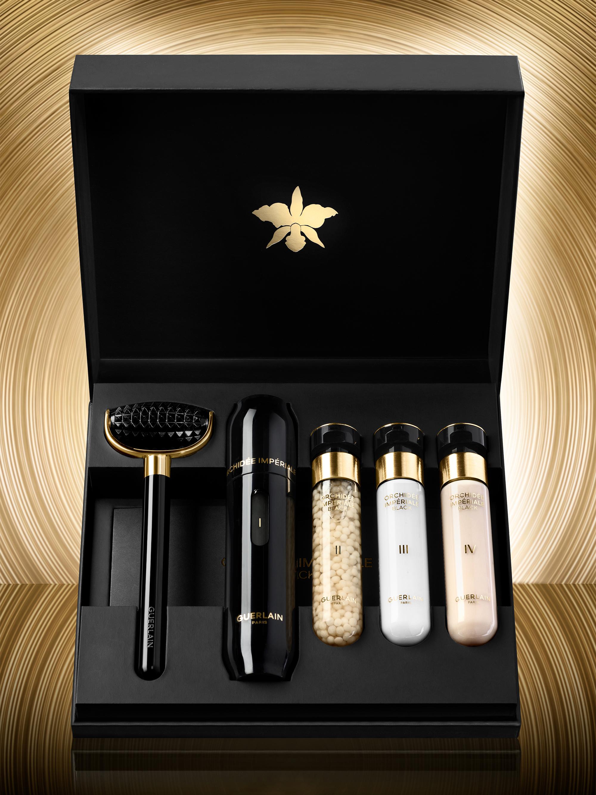 GUERLAIN ORCHIDÉE IMPÉRIALE アイクリームセット GUERLAIN Orchidée Impériale Black 4-Week Treatment | Saks Fifth Avenue