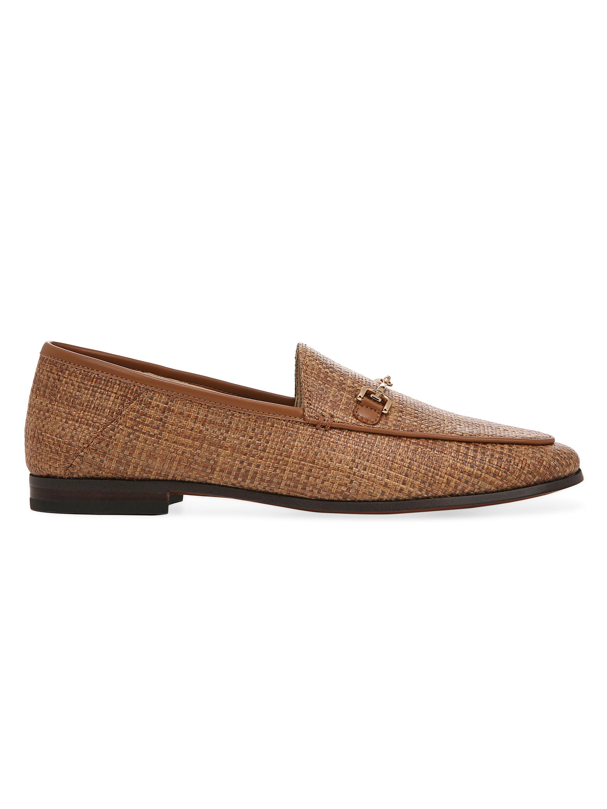 Sam Edelman Men\'s Cream Woven Slip-On Horsebit Loafers Sam Edelman Loraine Mesh Horsebit Hardware Loafers  main image 3