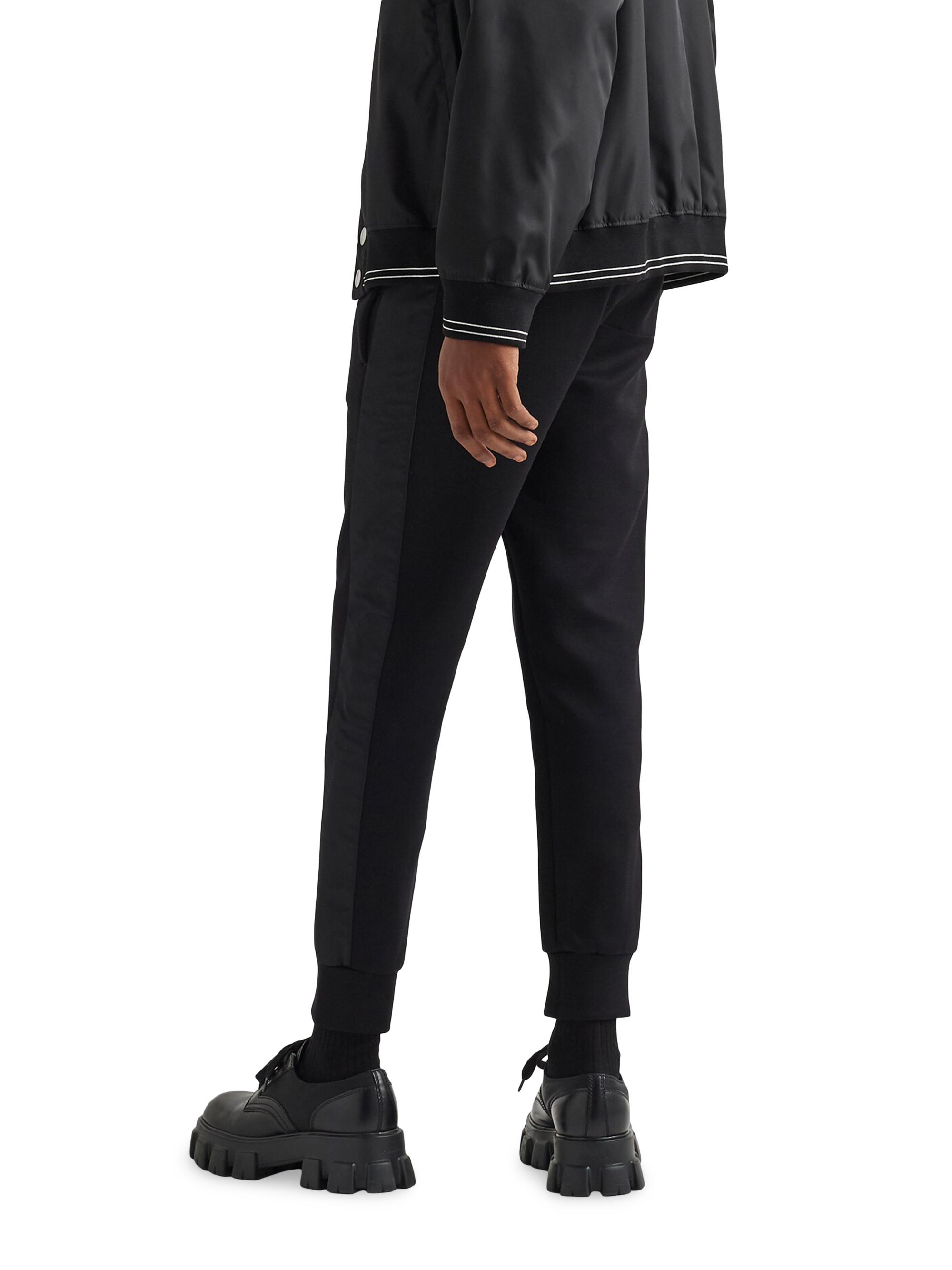 Prada Sweatpants With Re-Nylon Details | Saks Fifth Avenue
