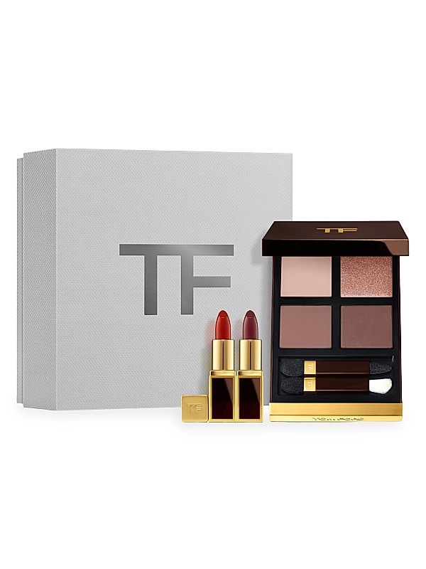 TOM FORD Eye Color Quad And Lip Color Mini Deluxe Gift Set TOM FORD Eye Color Quad And Lip Color Mini Deluxe Gift Set