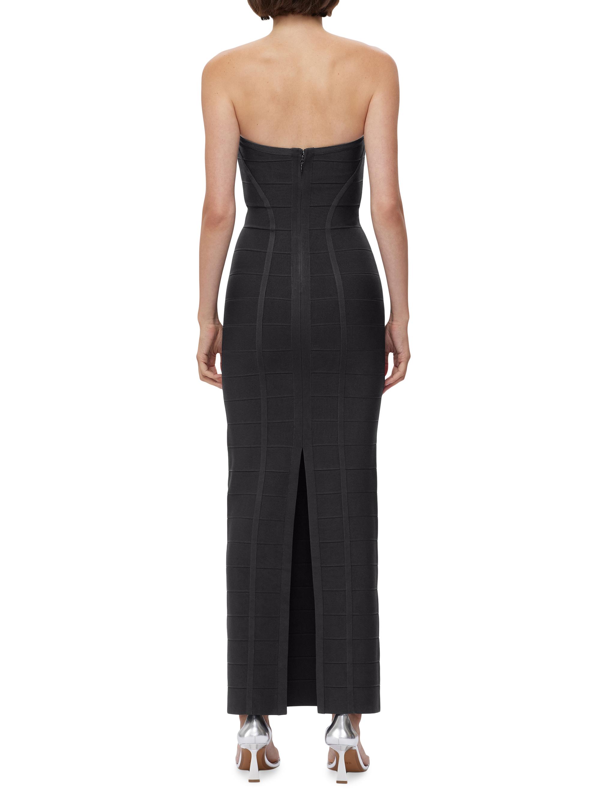herve leger bandage dress black Imported. Herve Leger Black Sequin Bandage