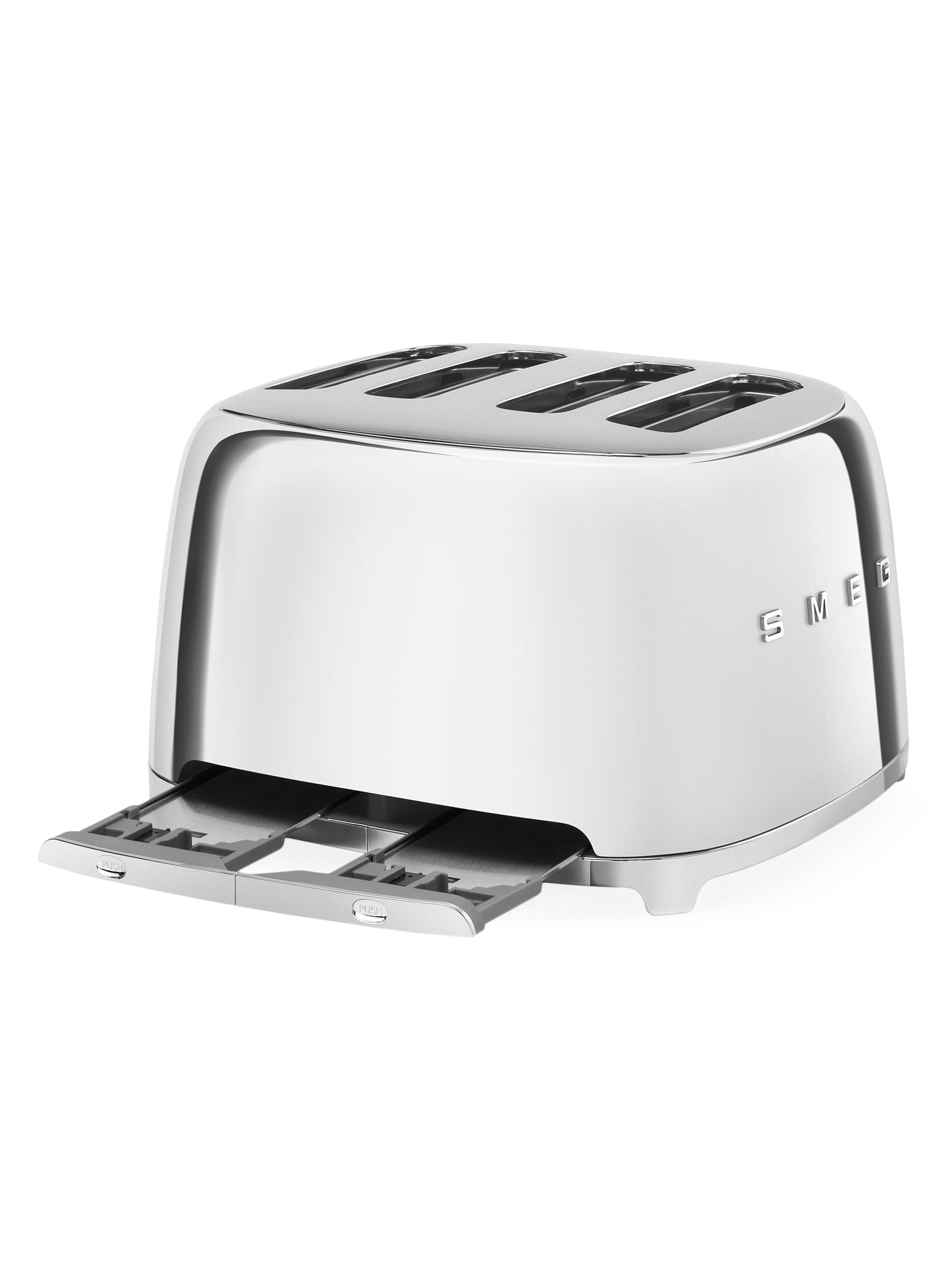 Chrome Smeg Toaster Cheap Smeg 4-Slice Toaster — Athens Cooks