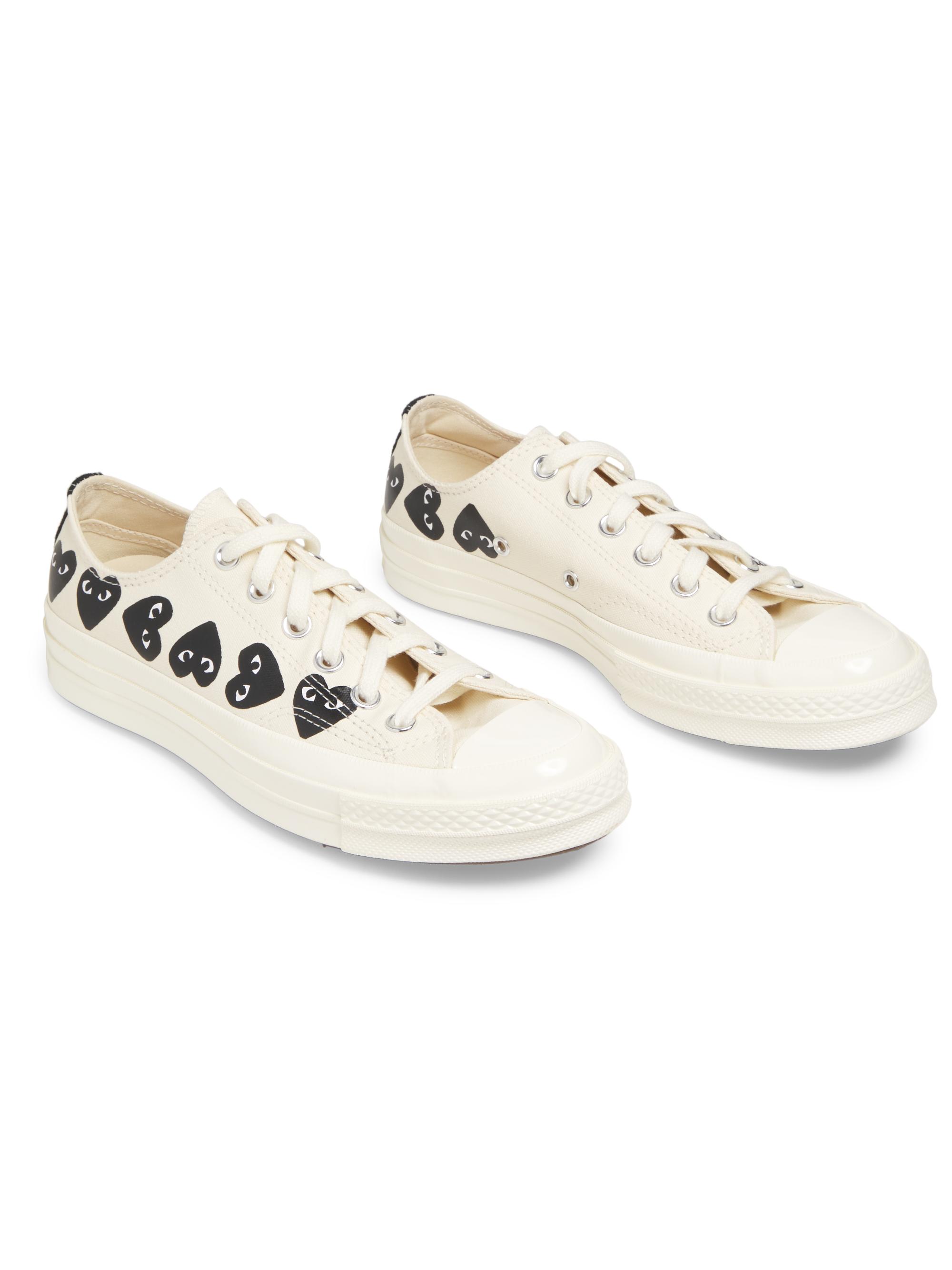 CdG PLAY x Converse Women's Chuck Taylor All Star Heart Low-Top Sneakers