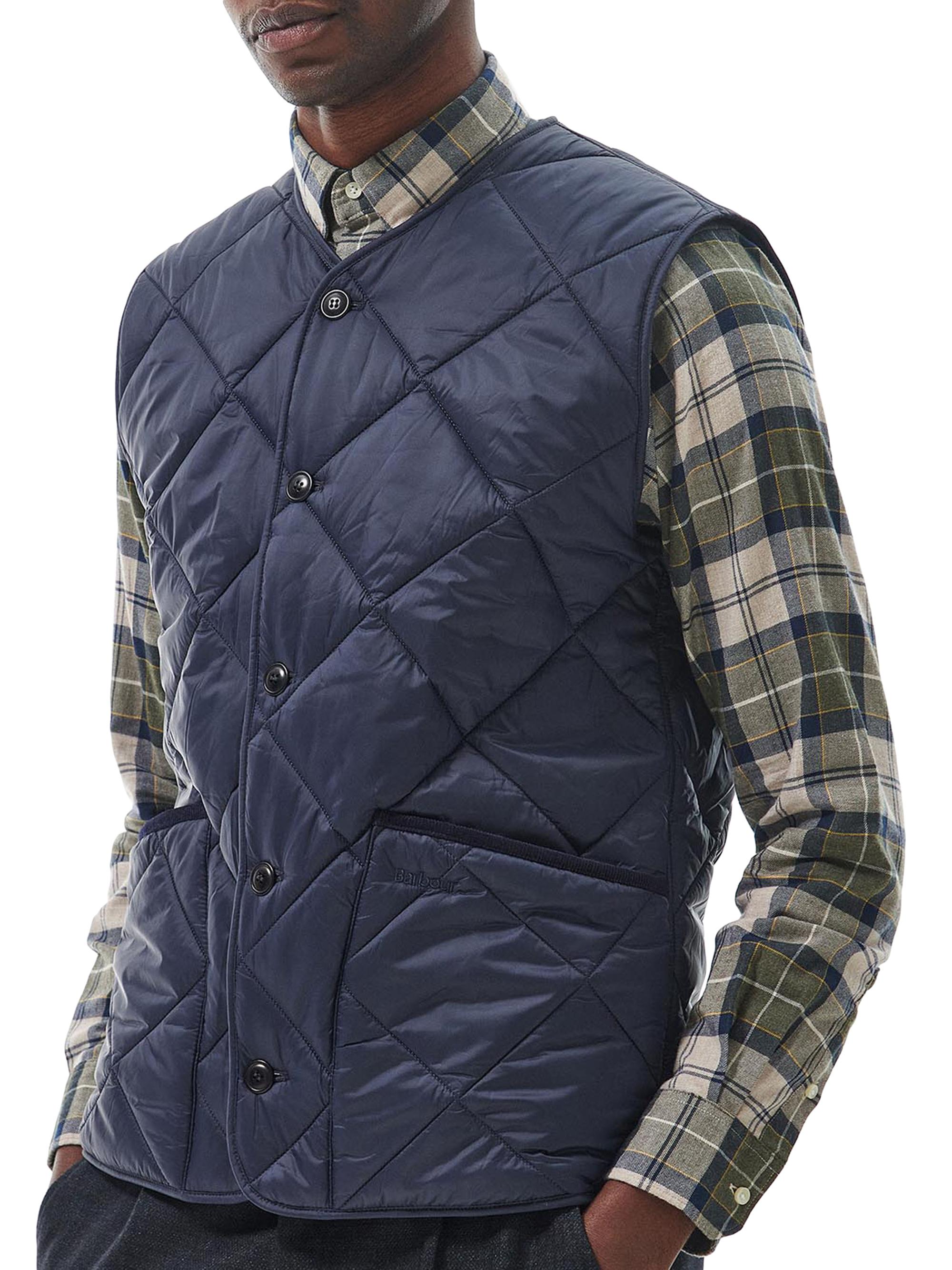 BARBOUR×ENGINEERED GARMENTS QUILTEDVEST Barbour x Engineered Garments Men Pop Quilted Vest green