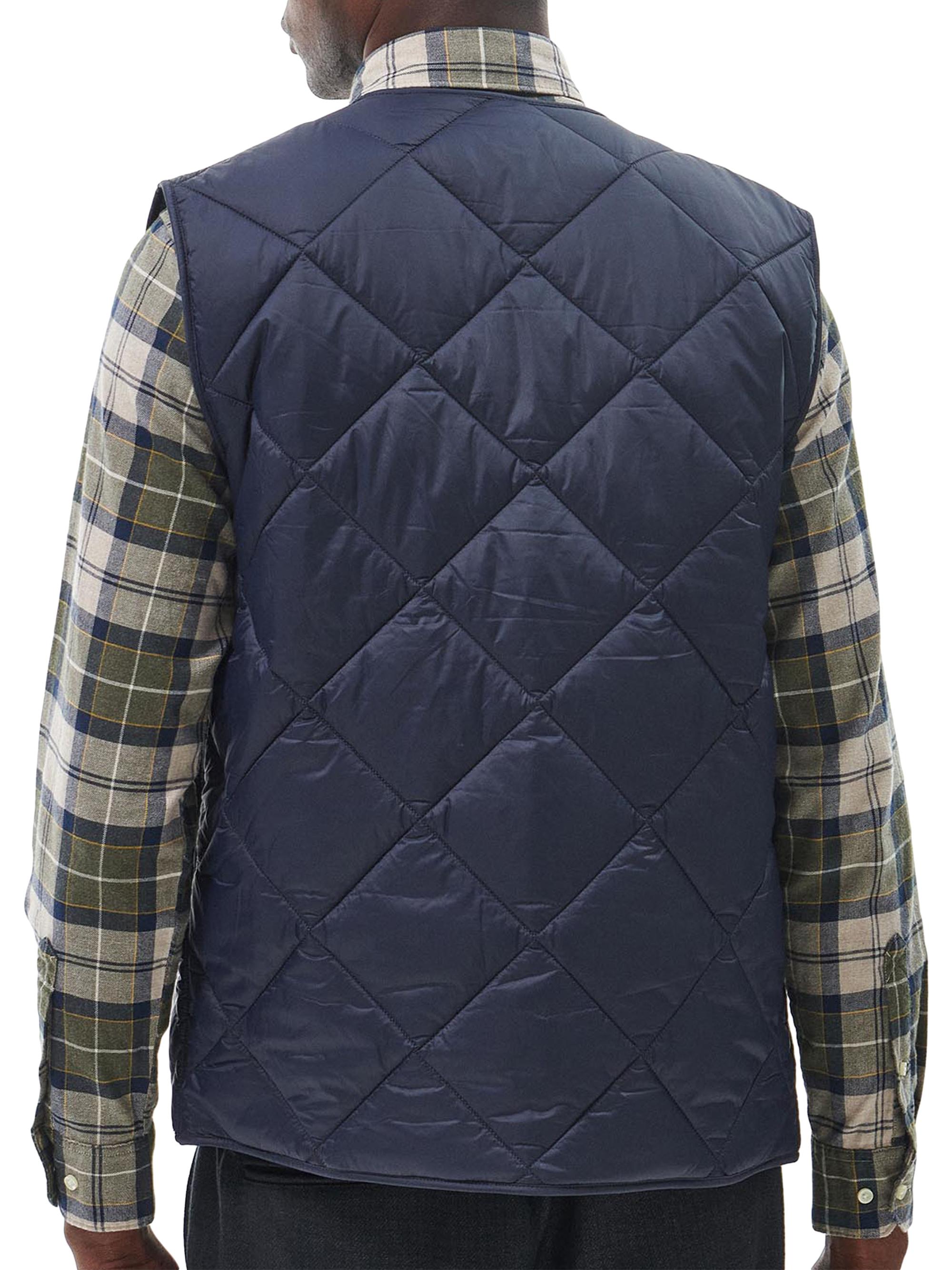 BARBOUR×ENGINEERED GARMENTS QUILTEDVEST Barbour x Engineered Garments Men Pop Quilted Vest green