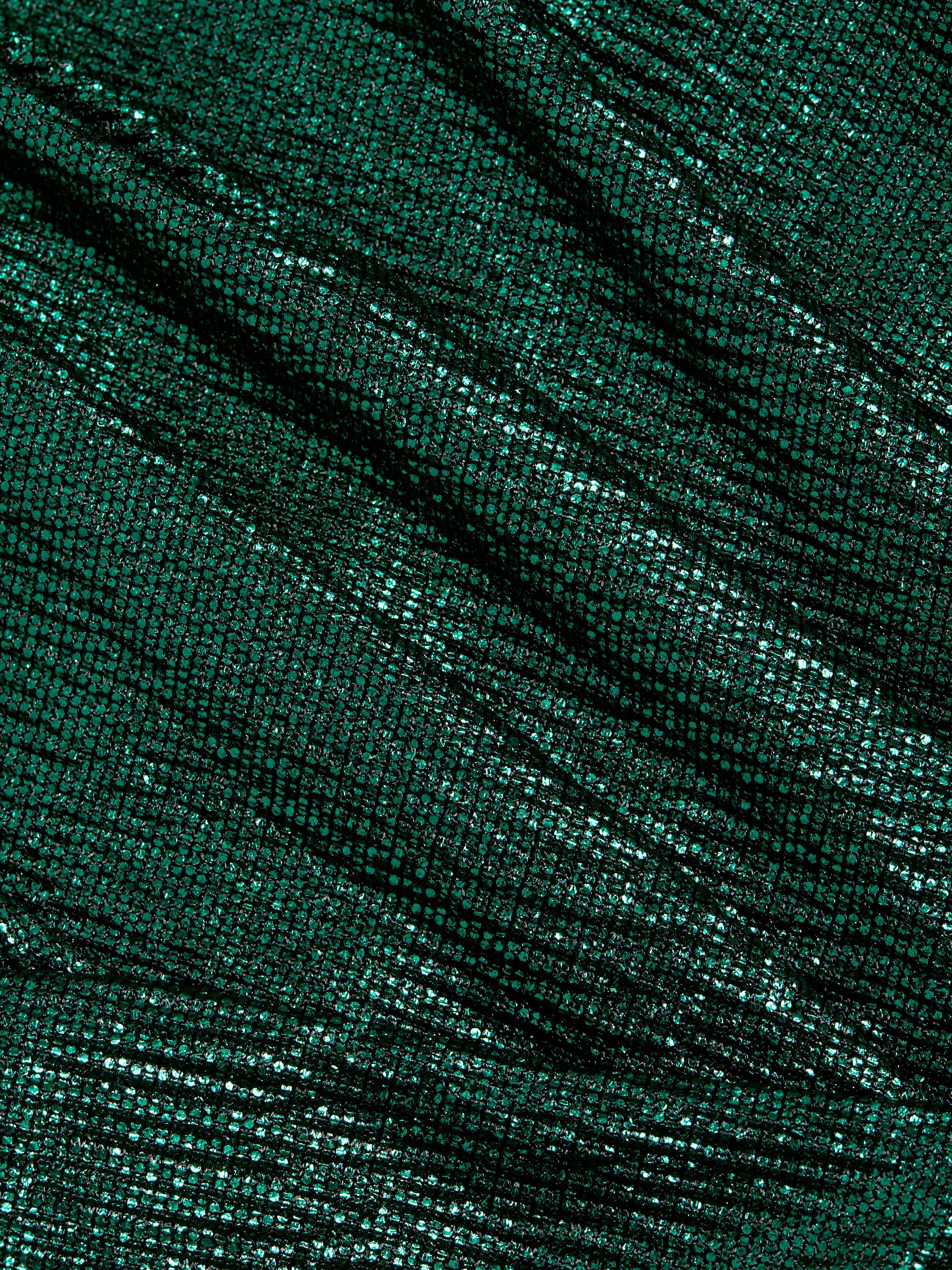 Shop Talbot Runhof Mirrorball Metallic Long-Sleeve Gown | Saks  