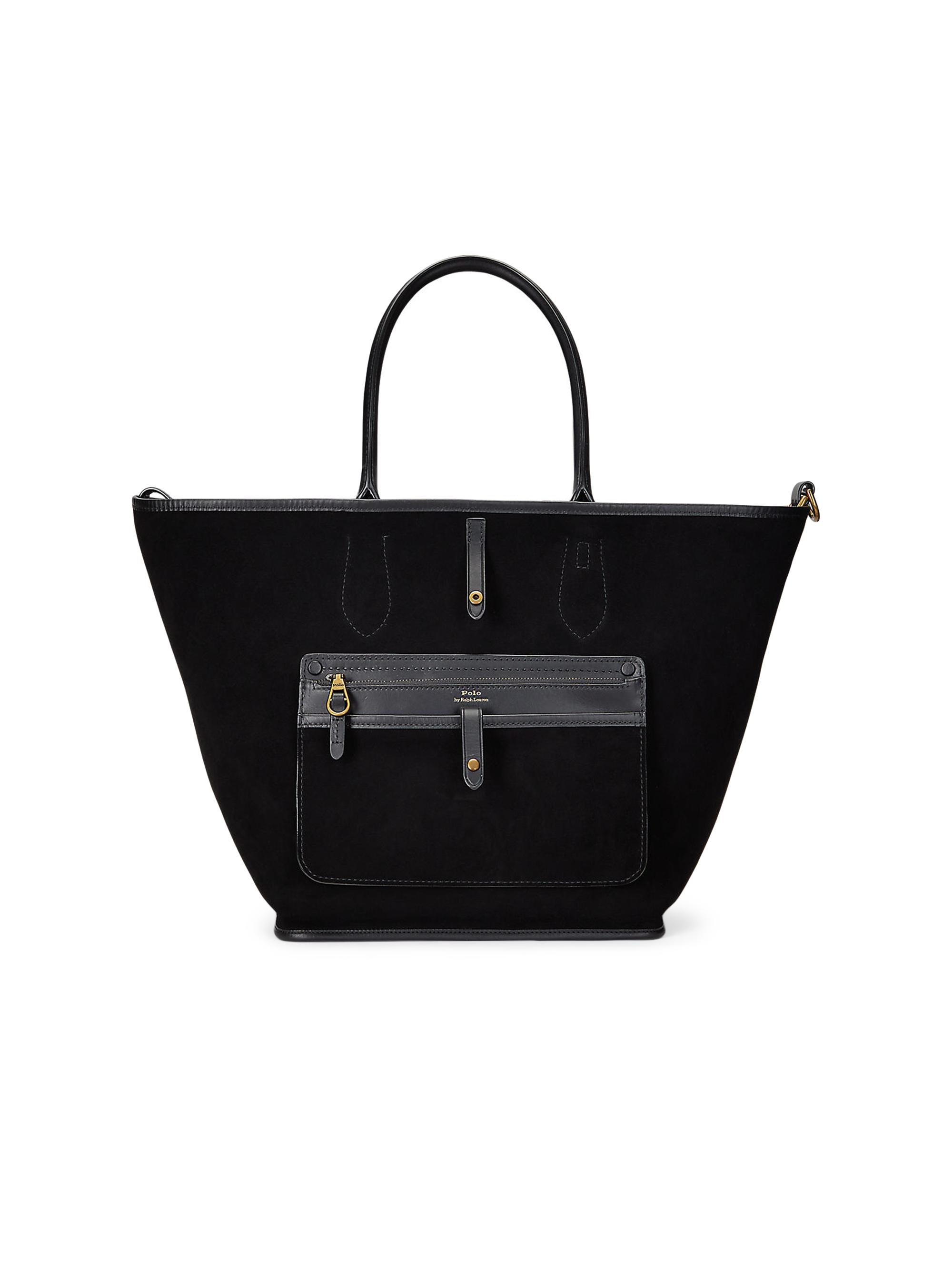 Polo Ralph Lauren Medium Bellport Plaid Wool Tote Bag | Saks Fifth