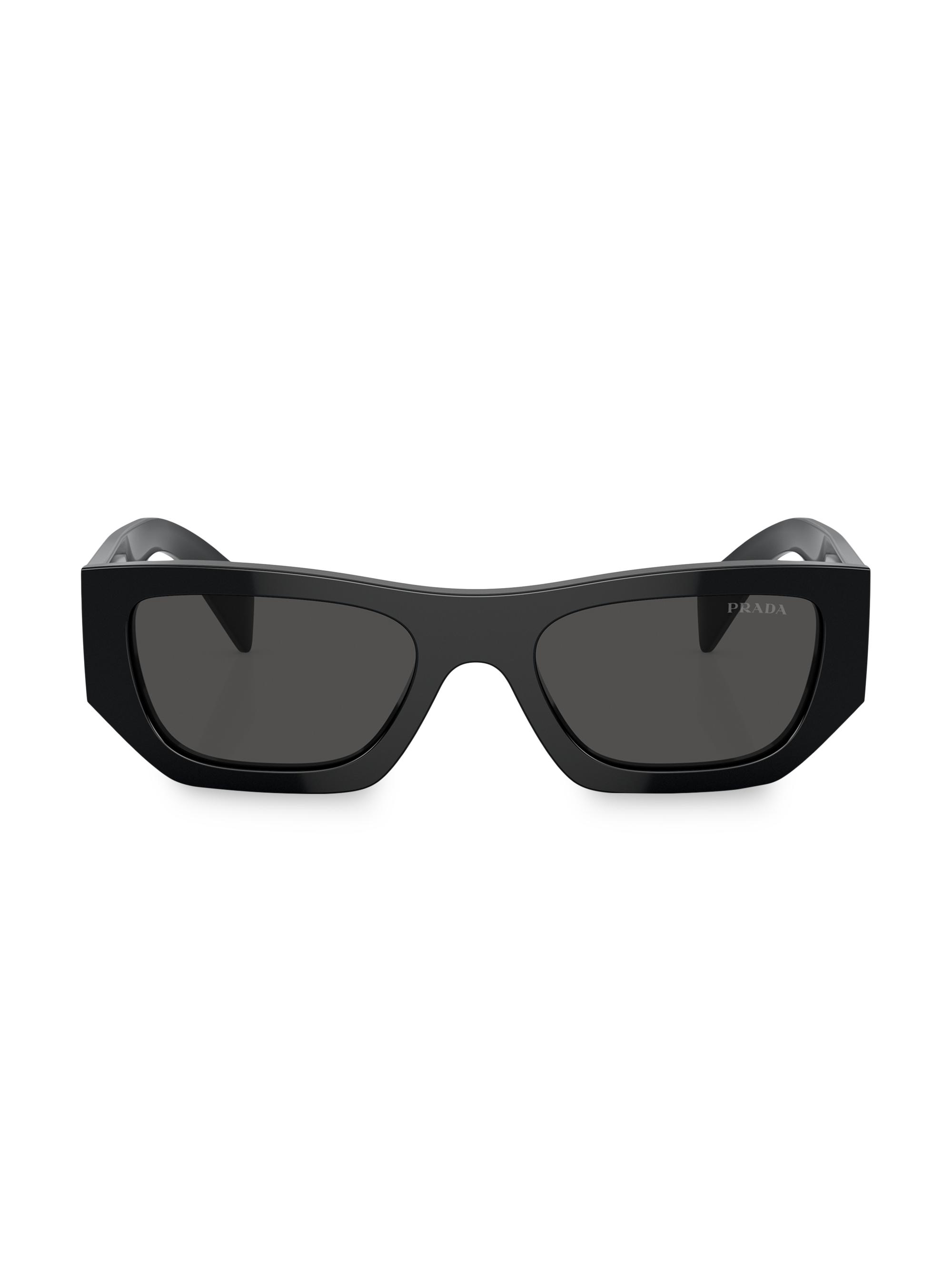 Prada 55MM Rectangular Sunglasses | Saks Fifth Avenue