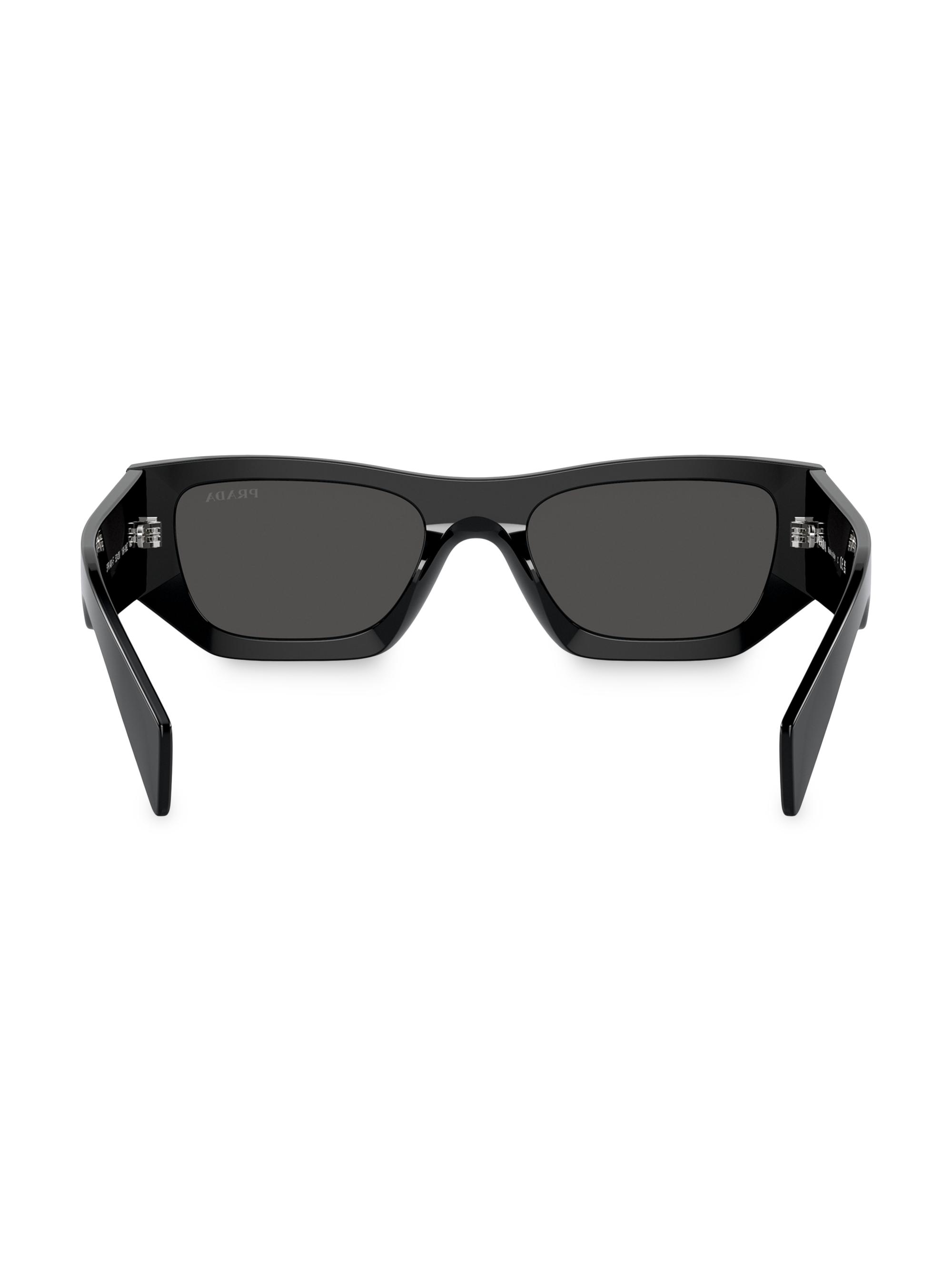 Prada 55MM Rectangular Sunglasses | Saks Fifth Avenue
