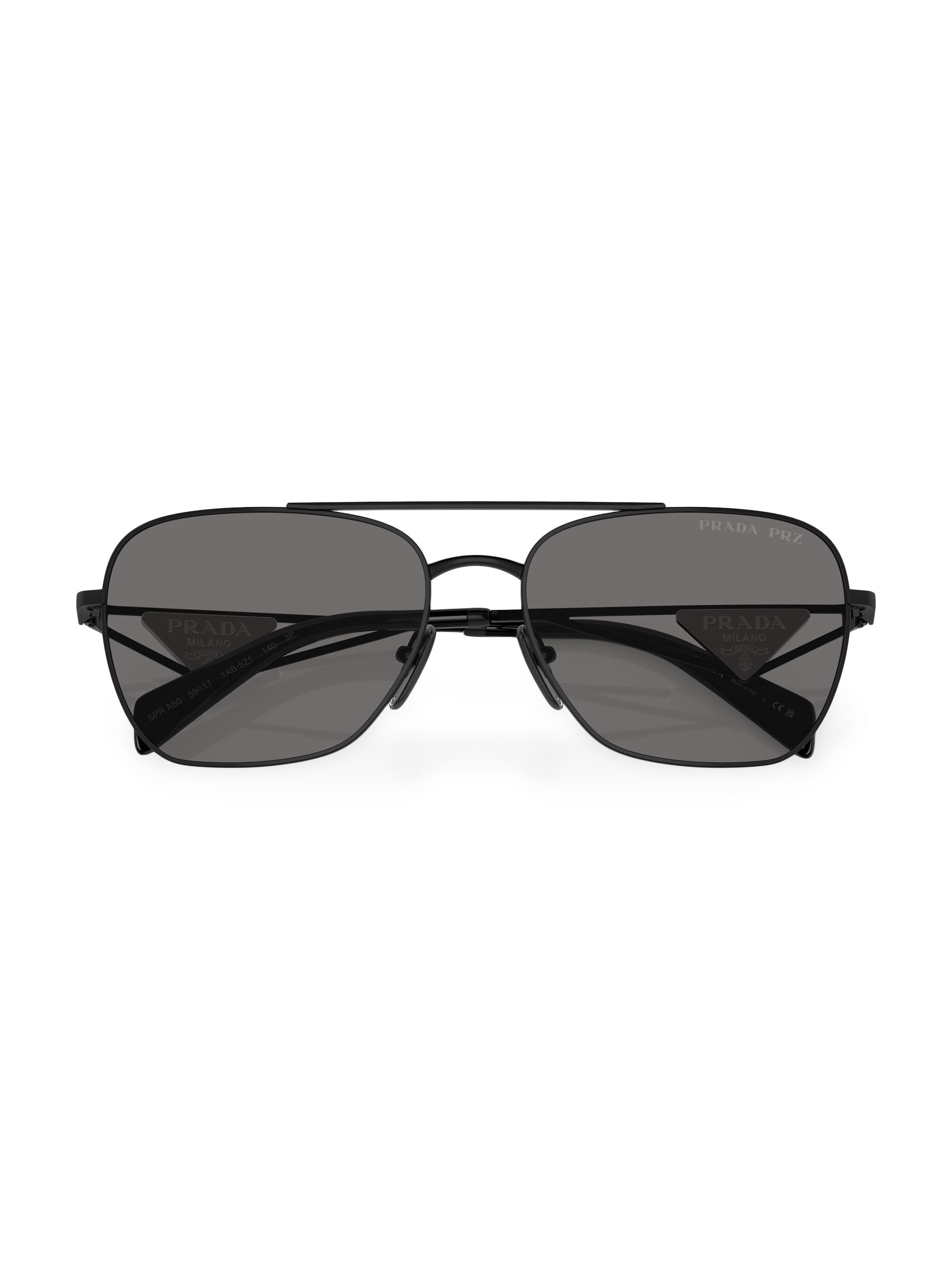 Prada 59MM Navigator Sunglasses | Saks Fifth Avenue