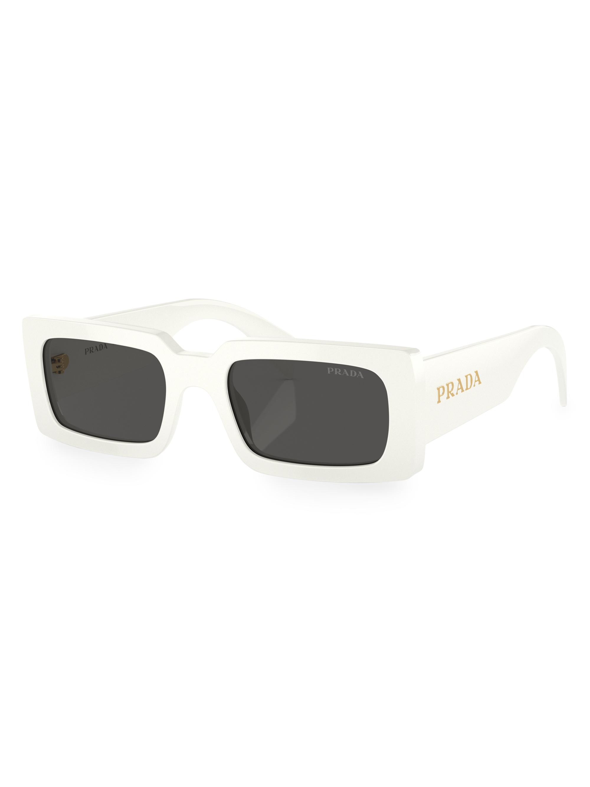Prada 52MM Rectangular Sunglasses | Saks Fifth Avenue