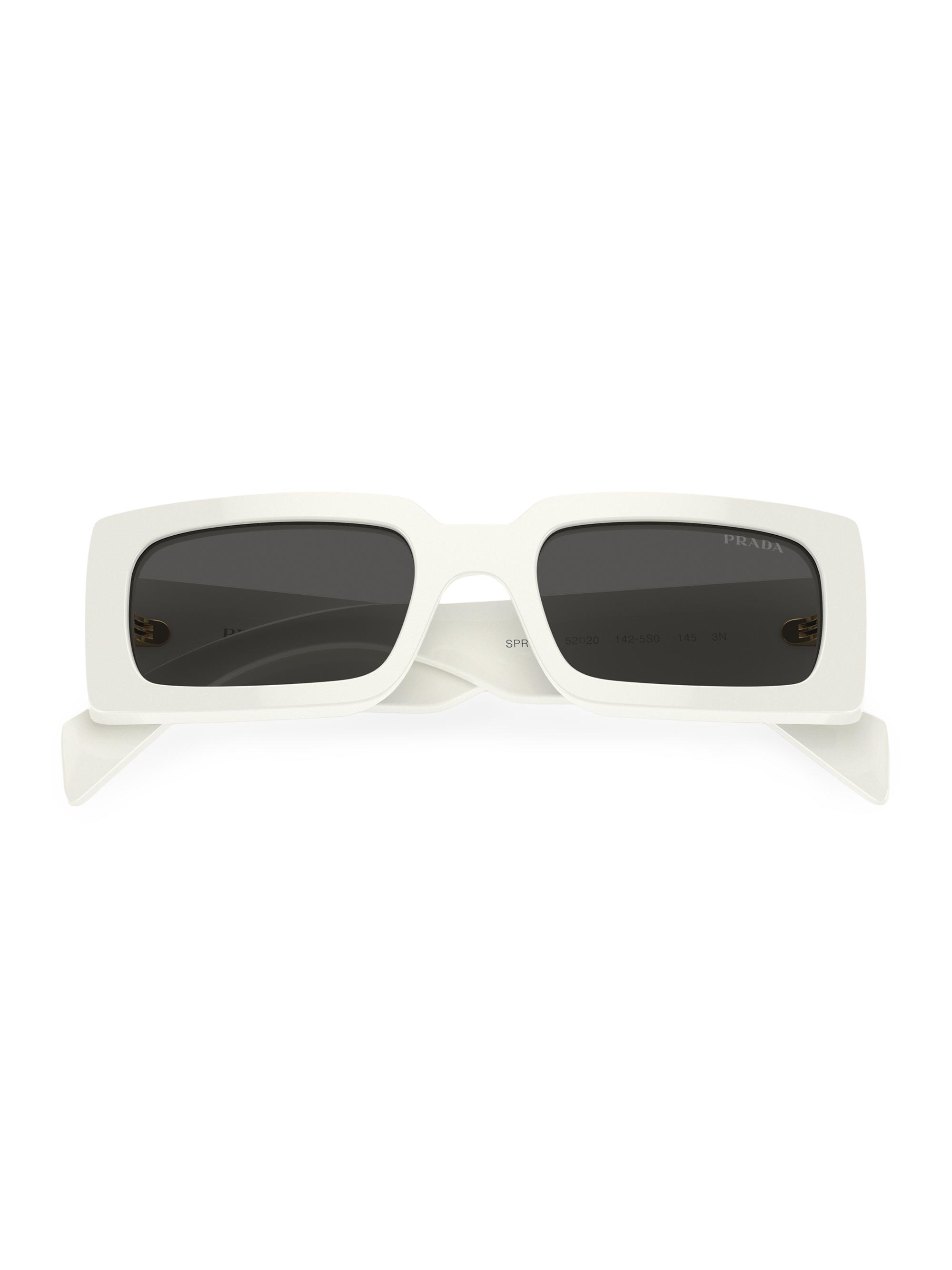Prada 52MM Rectangular Sunglasses | Saks Fifth Avenue