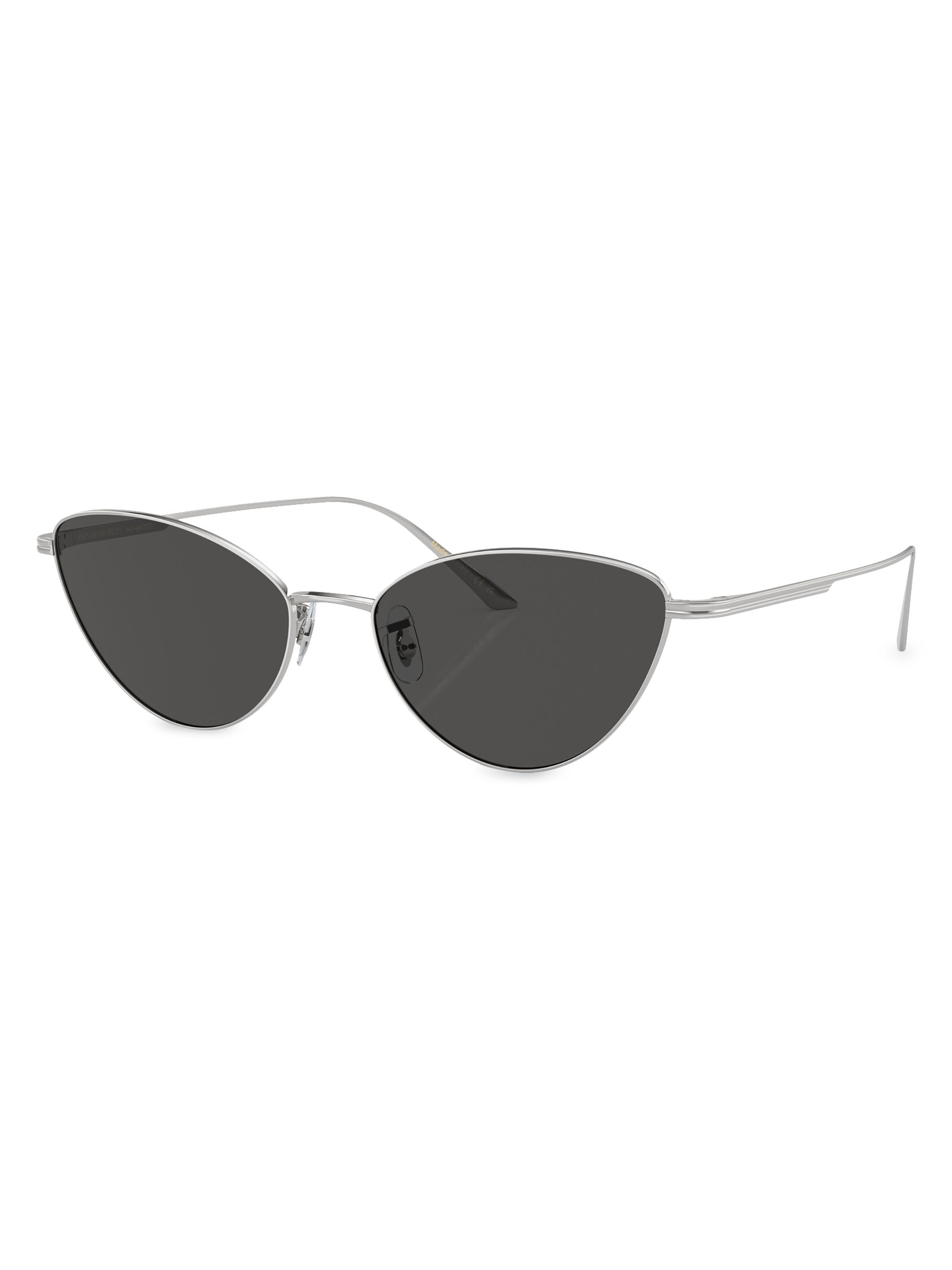 Khaite x Oliver Peoples Women's KHAITE x Oliver Peoples 1998C 56MM Cat-Eye Sunglasses - Matte Black