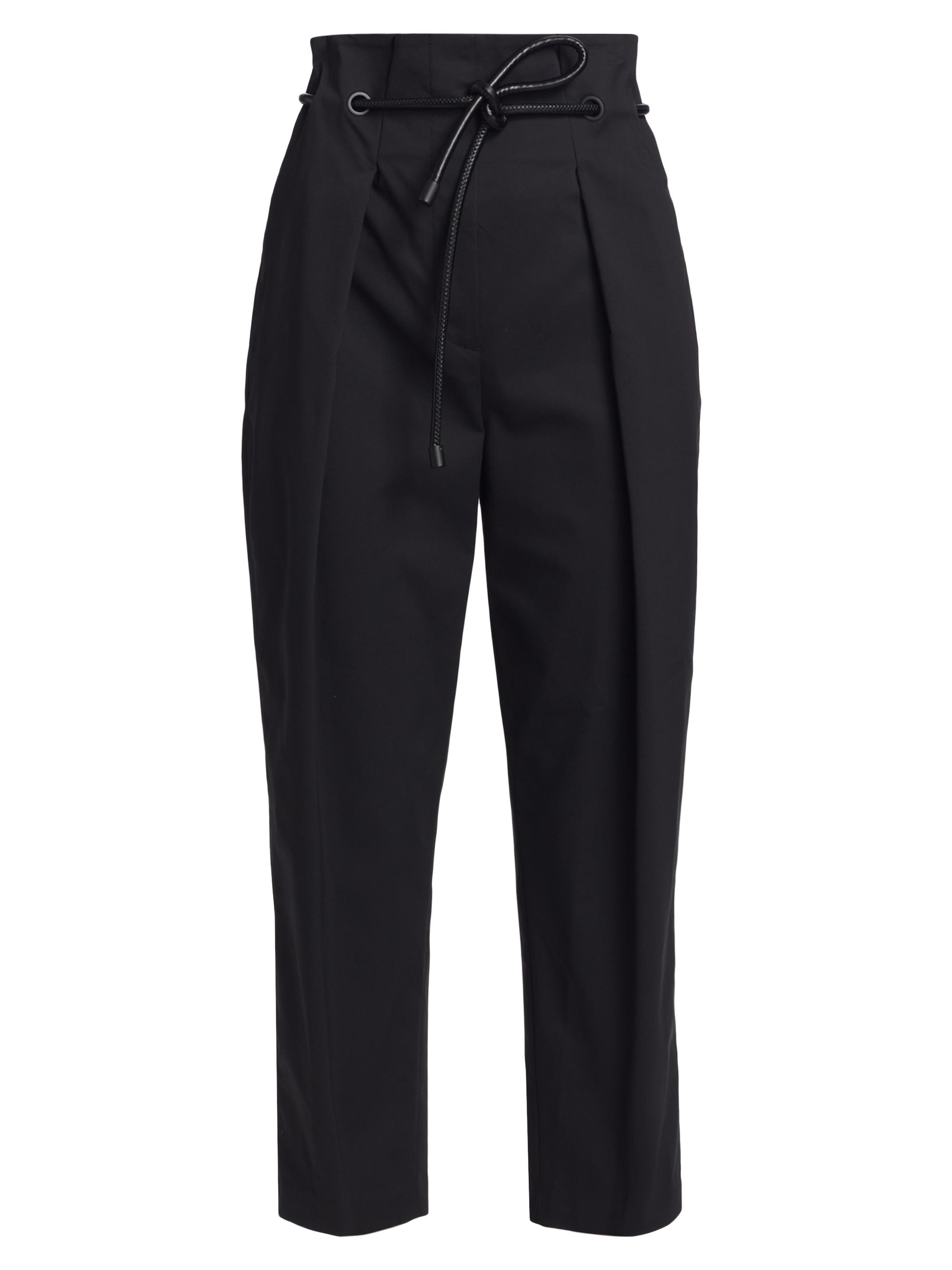3.1 Phillip Lim Women's Orgami Belted Straight-Leg Trousers - Black