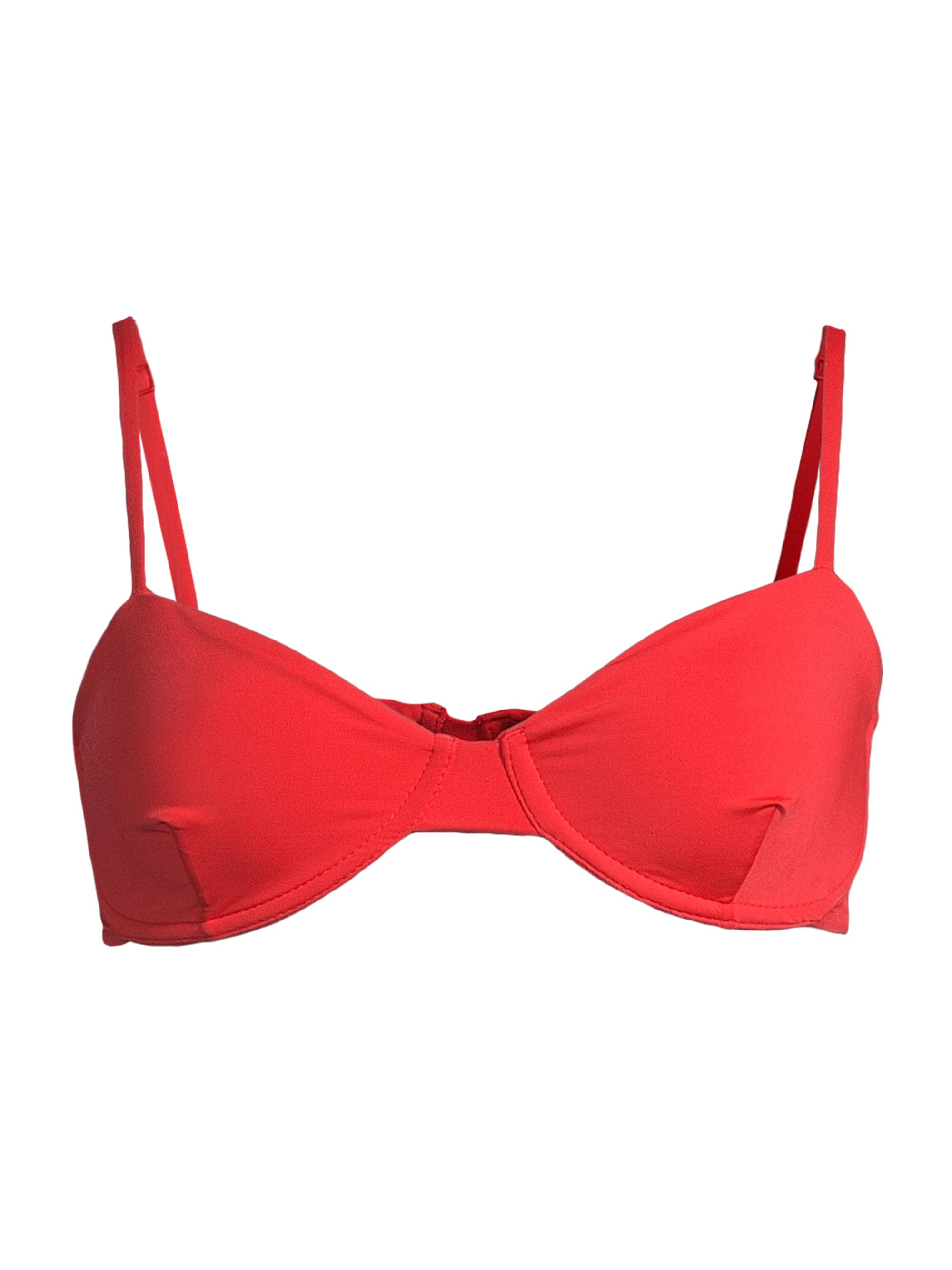 Haight. Women's Lidi Bikini Top - Red Shift