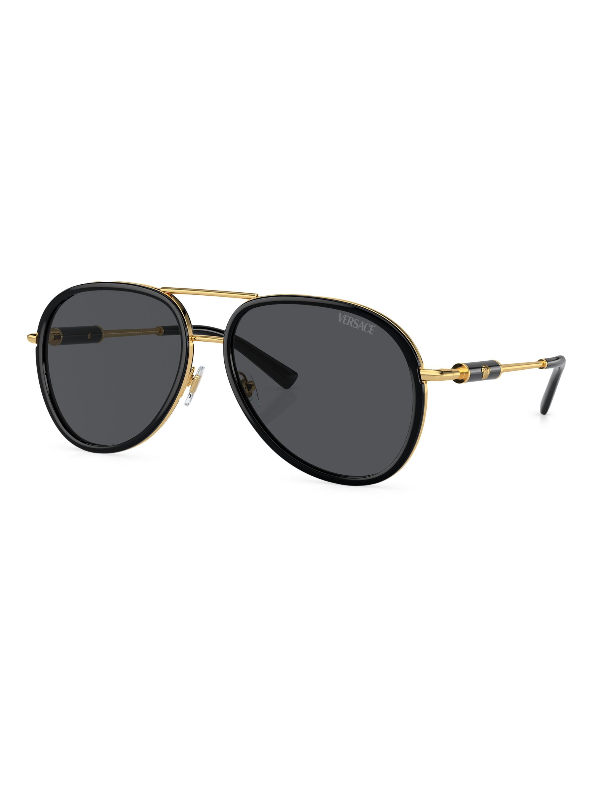 Versace 60MM Aviator Sunglasses | Saks Fifth Avenue display picture 3