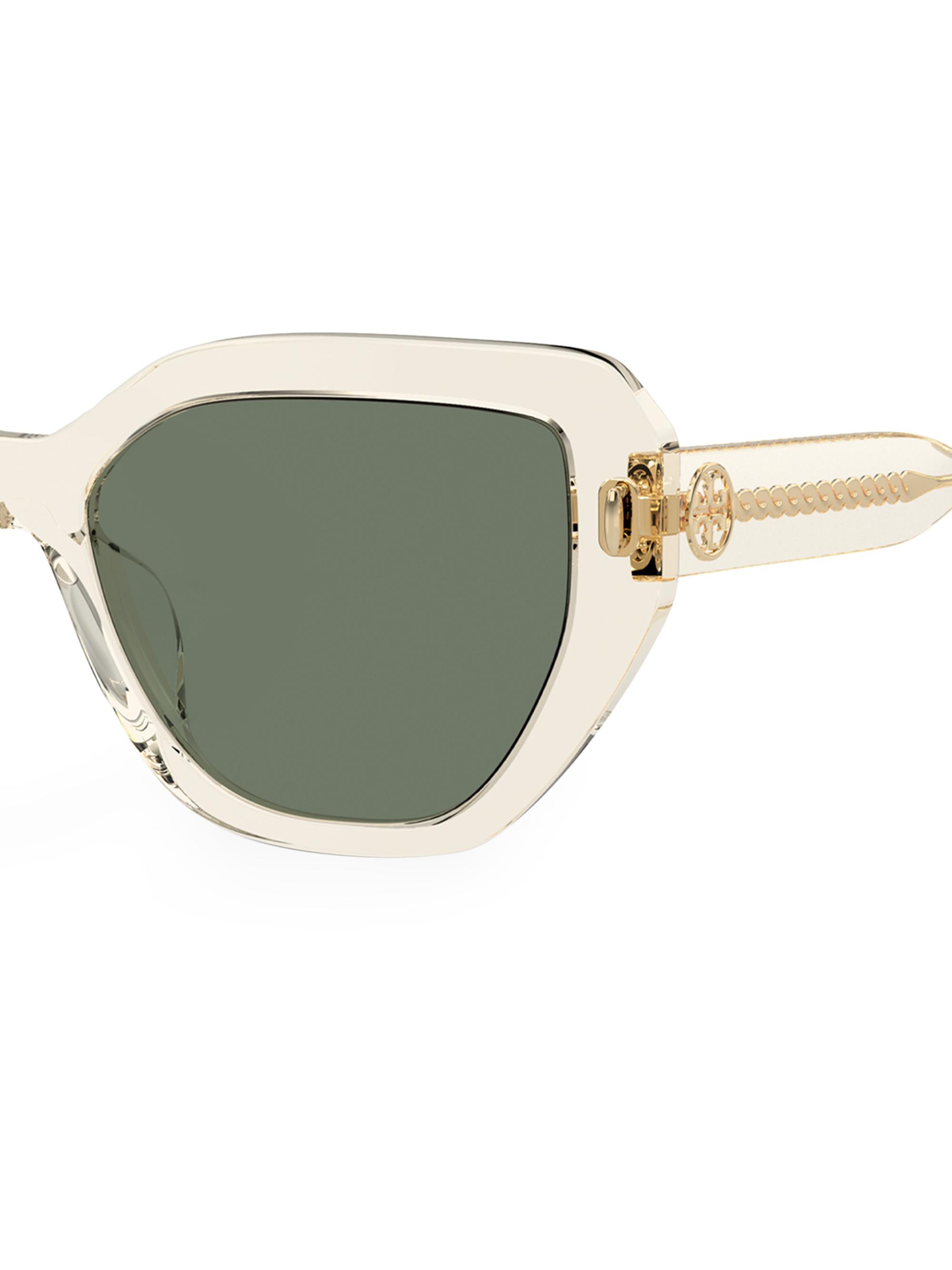 Tory Burch Miller 55MM Oversized Cat-Eye Sunglasses Saks Fifth