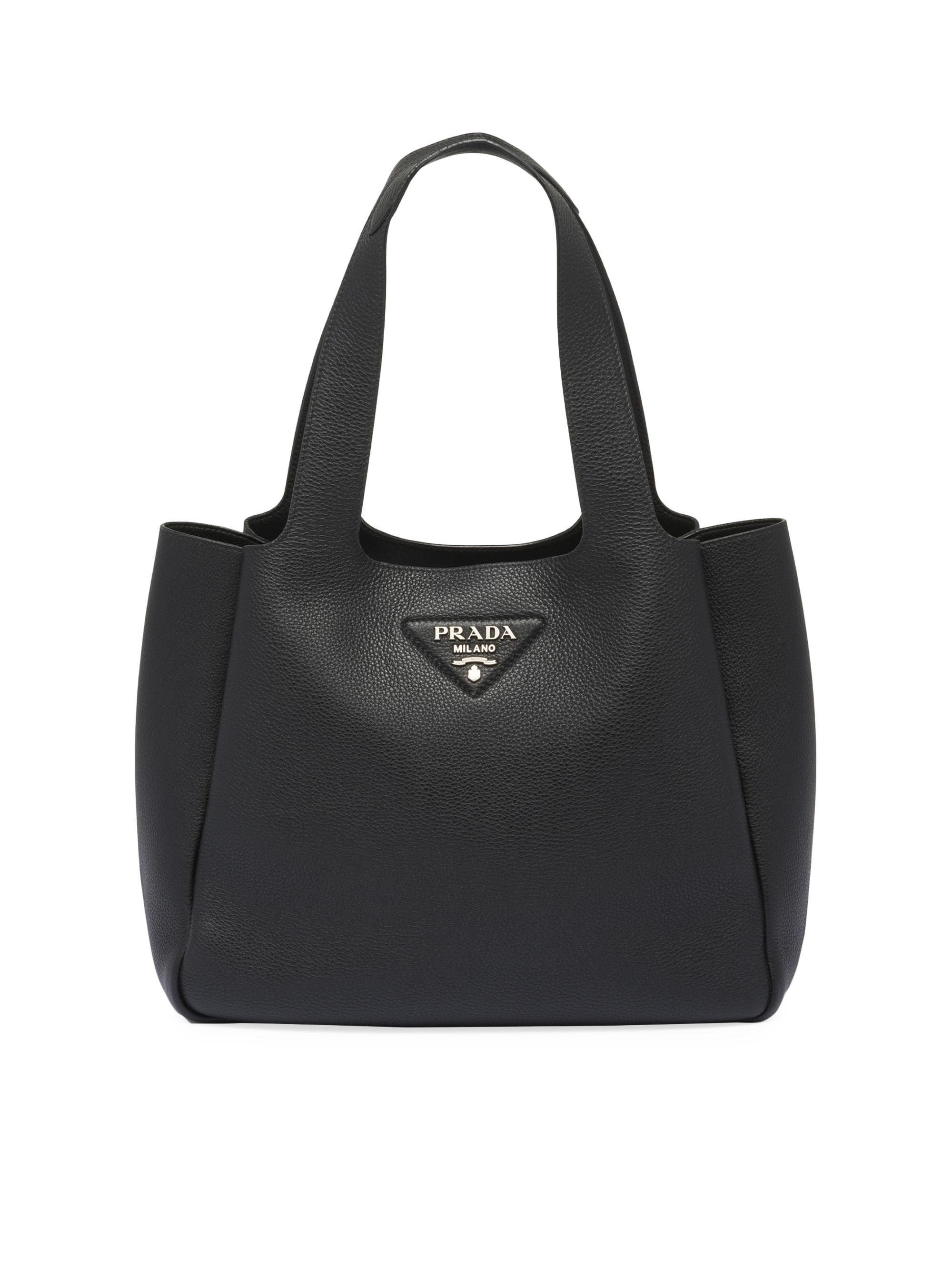 Prada Women's Leather Tote Bag - Black