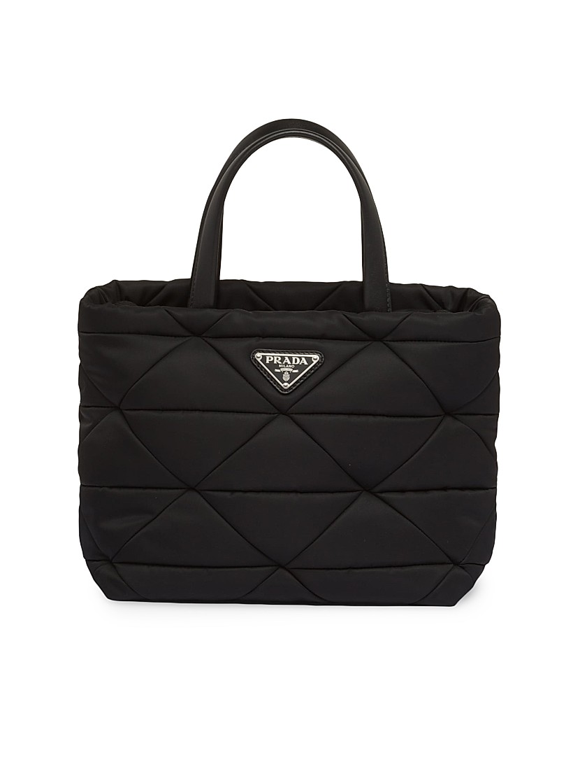 Shop Prada Padded Re-Nylon Tote Bag | Saks Fifth Avenue Shop Prada Padded Re-Nylon Tote Bag | Saks Fifth Avenue