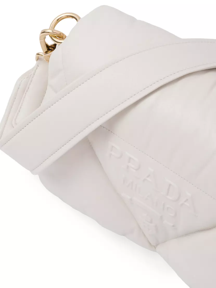 Prada Quilted Nappa Leather Shoulder Bag - Farfetch