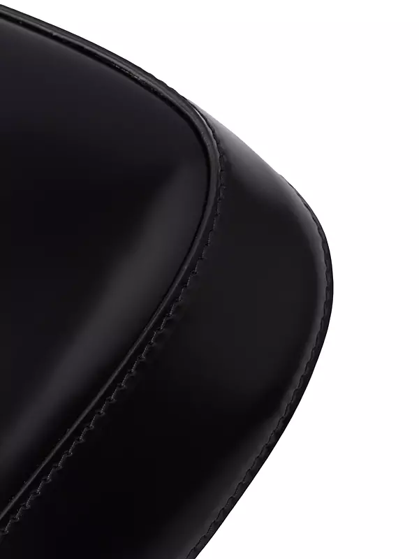 Cleo leather mini bag Prada Black in Leather - 31249269