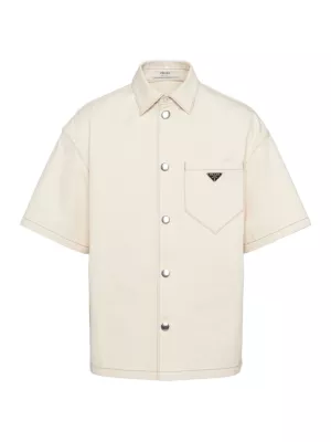 PRADA 開襟シャツ 36 S プラダ 【1月迄特価】 - alexdubai.com