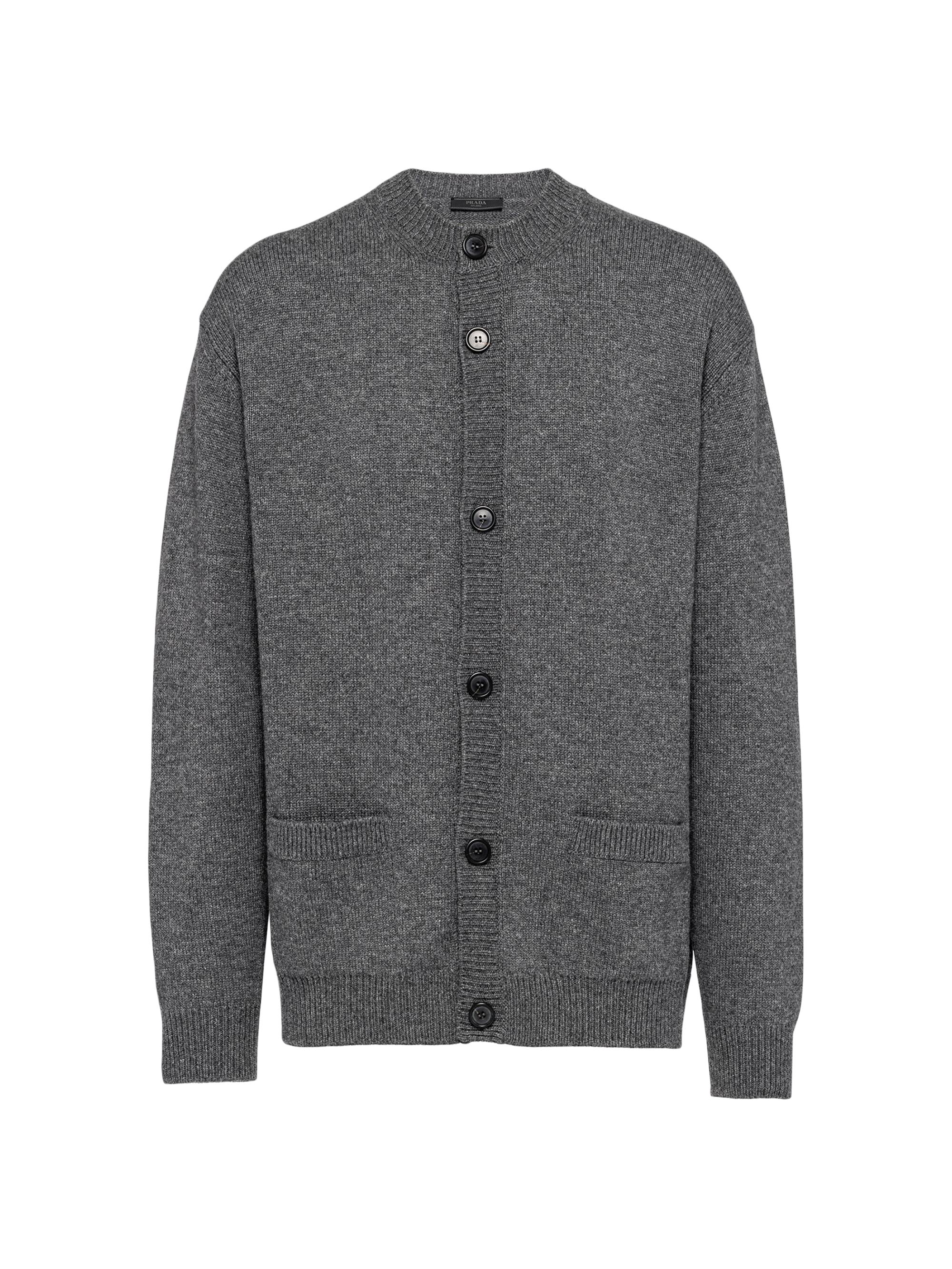 Prada Men's Cashmere Cardigan - Black