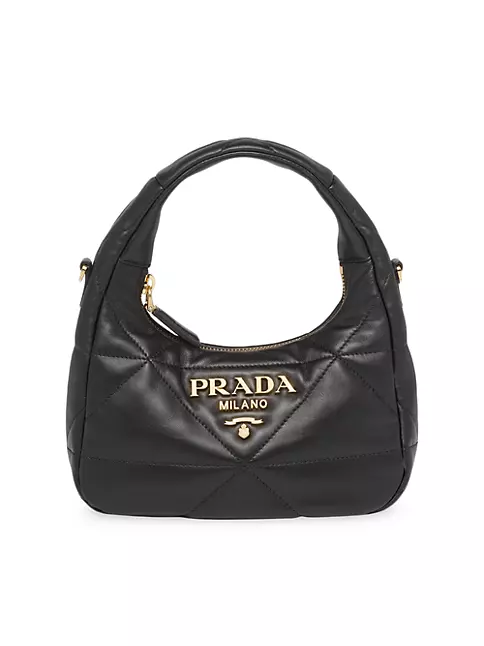 Prada Nappa Ring Bag - Black Mini Bags, Handbags - PRA196353