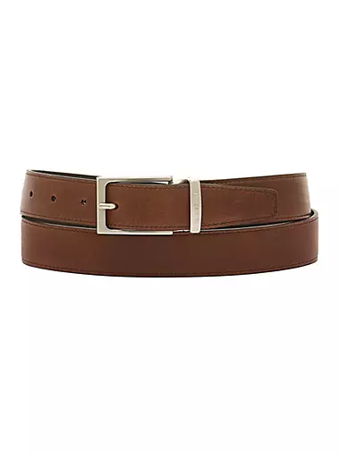 Cestello Reversible Leather Belt