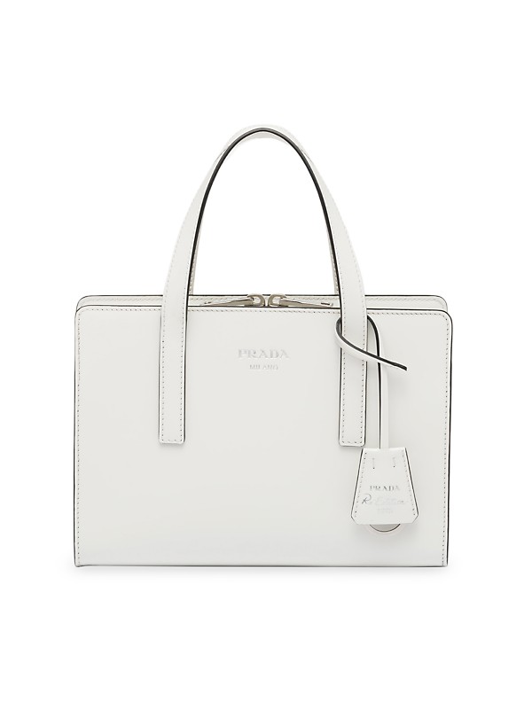 Shop Prada Re-Edition 1995 Brushed Leather Mini Handbag Shop Prada Re-Edition 1995 Brushed Leather Mini Handbag
