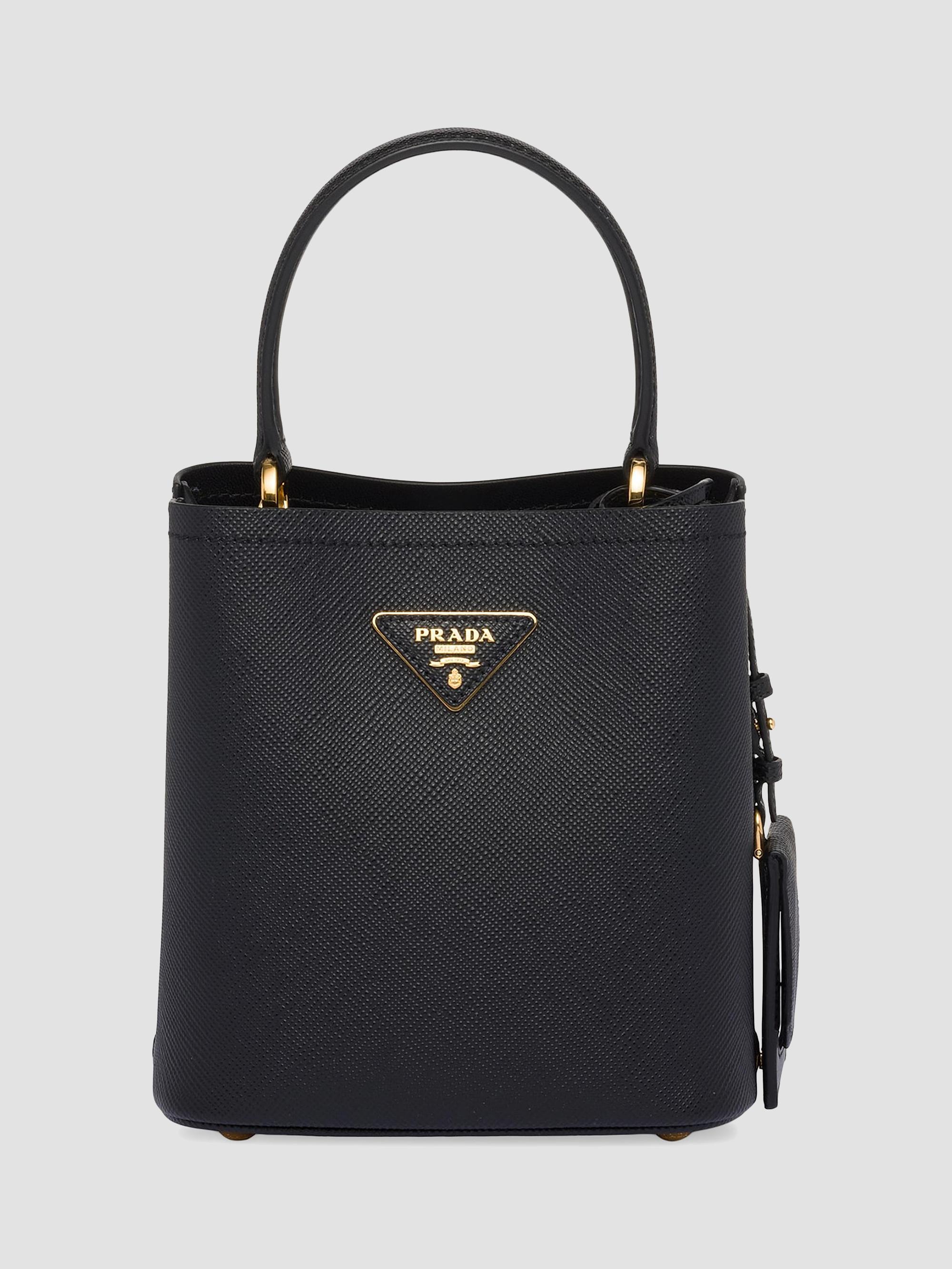 Prada Small Saffiano Leather Panier Top Handle Bag | Saks Fifth Avenue