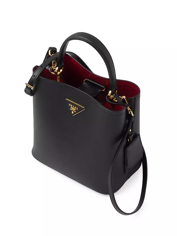 Prada Men's Saffiano Top-Handle/Crossbody Bag