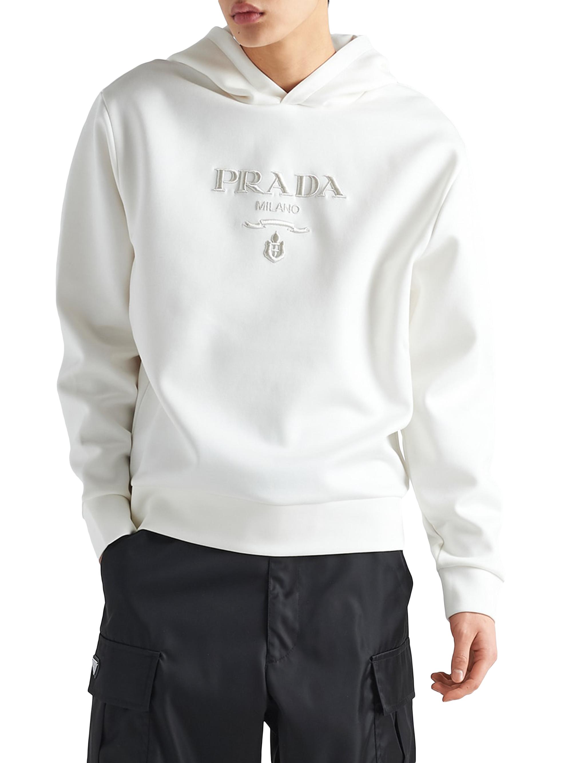 Prada Cotton Hoodie | Saks Fifth Avenue