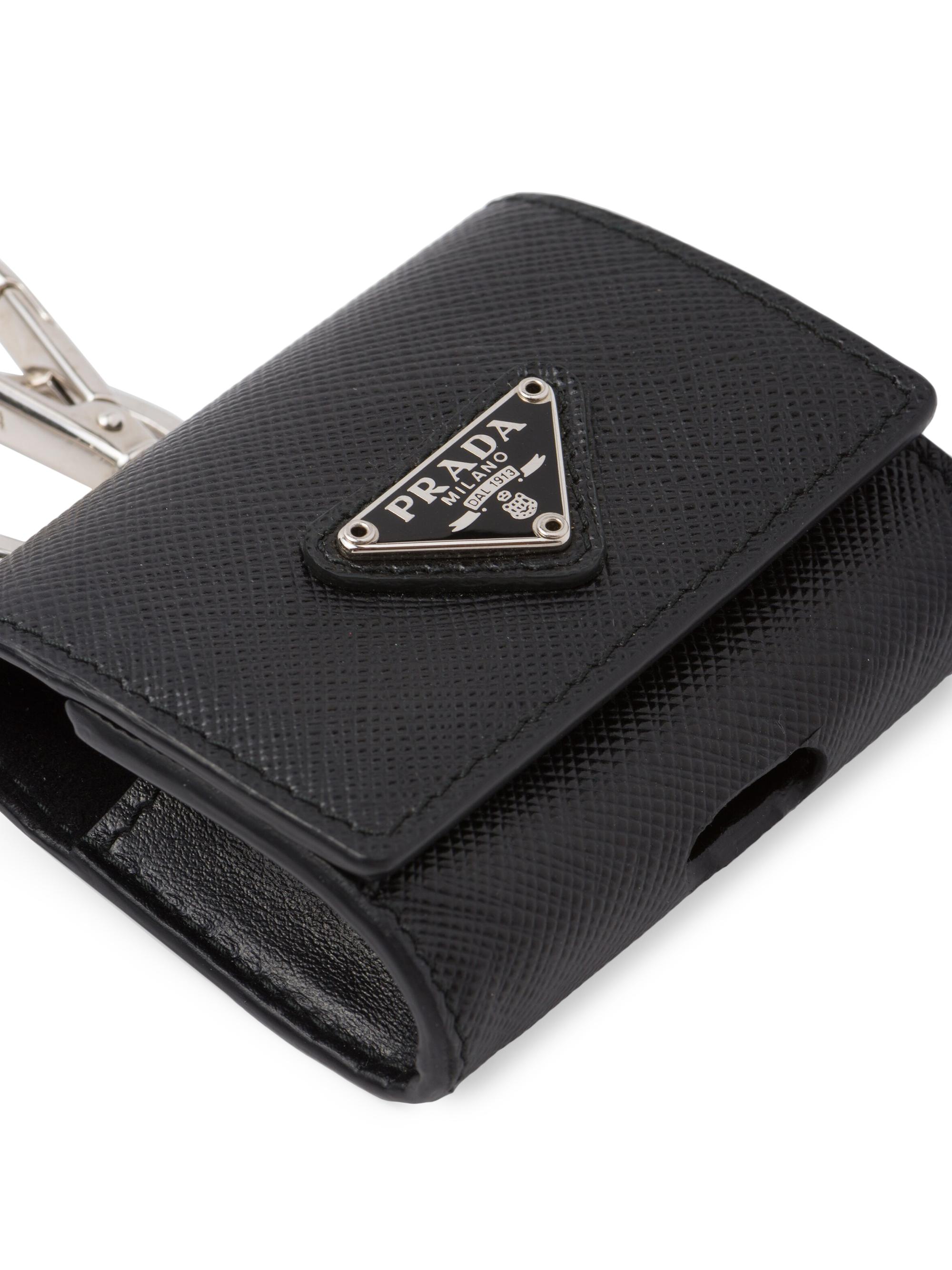 Prada Saffiano Leather Headphone Case | Saks Fifth Avenue