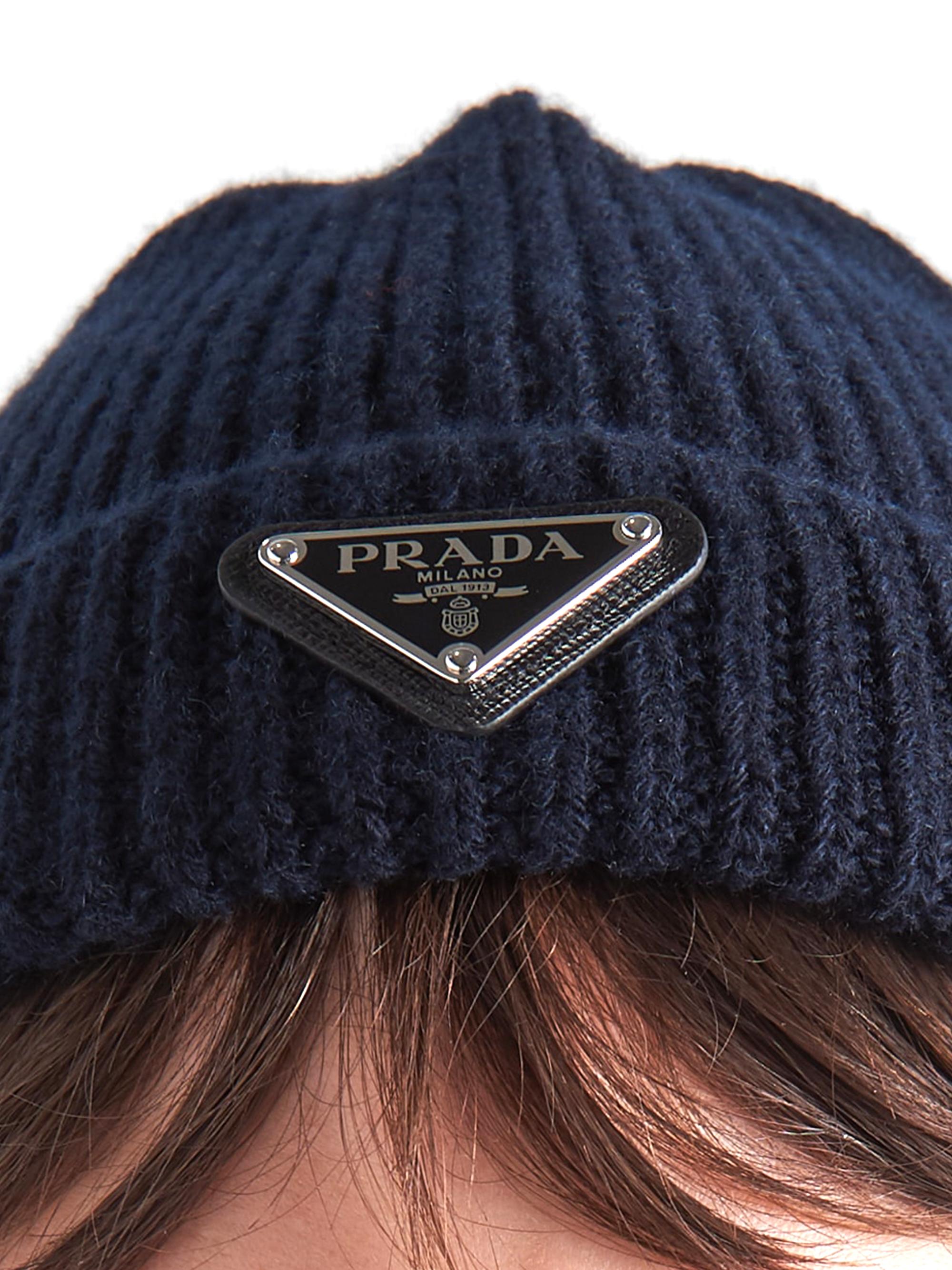 Prada Wool and Cashmere Beanie | Saks Fifth Avenue