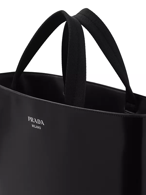 Black Prada Tessuto Tote Bag – Designer Revival
