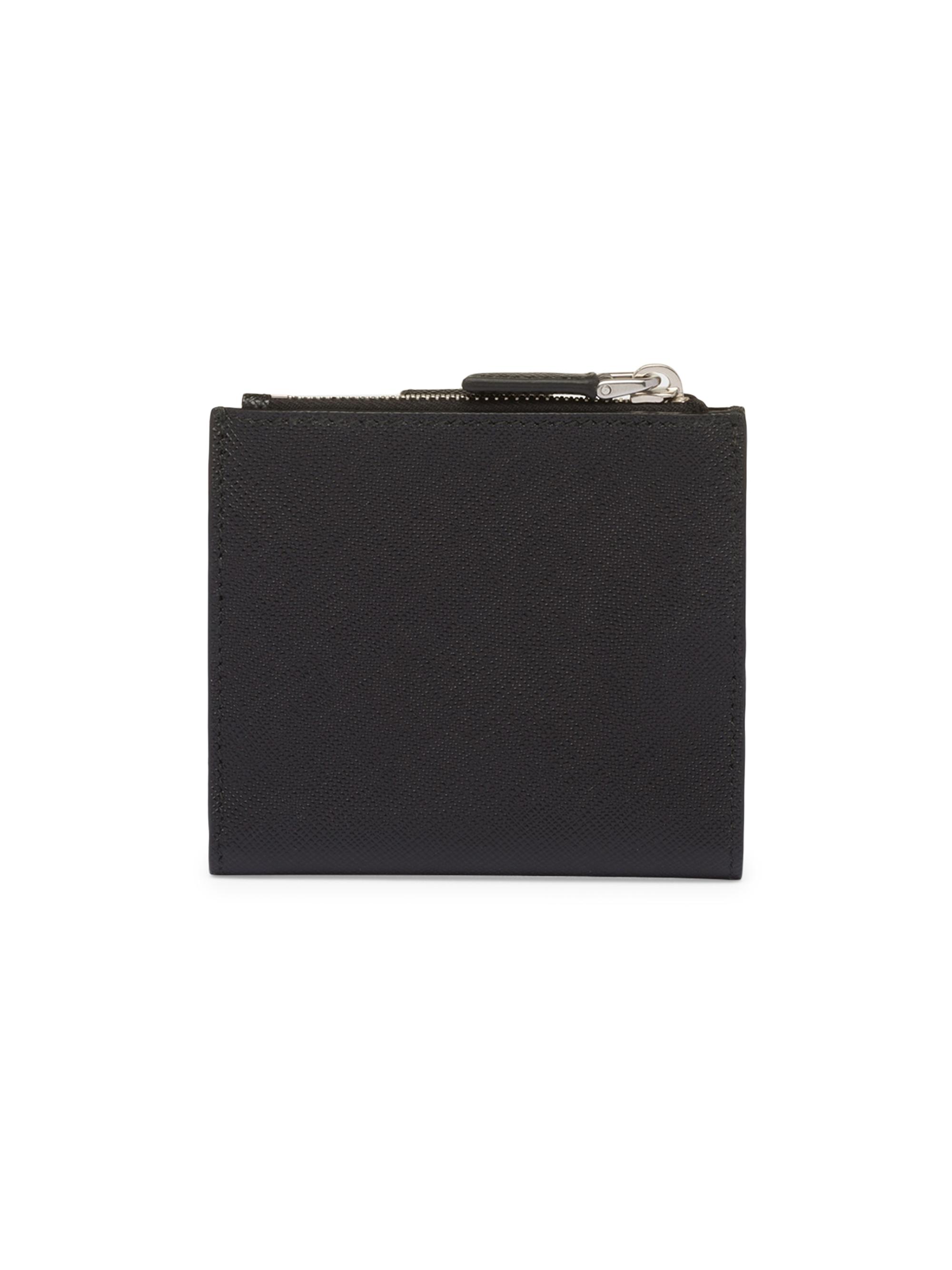 カード付PRADA SAFFIANO財布 Prada Saffiano And Leather Card Holder | Saks Fifth Avenue