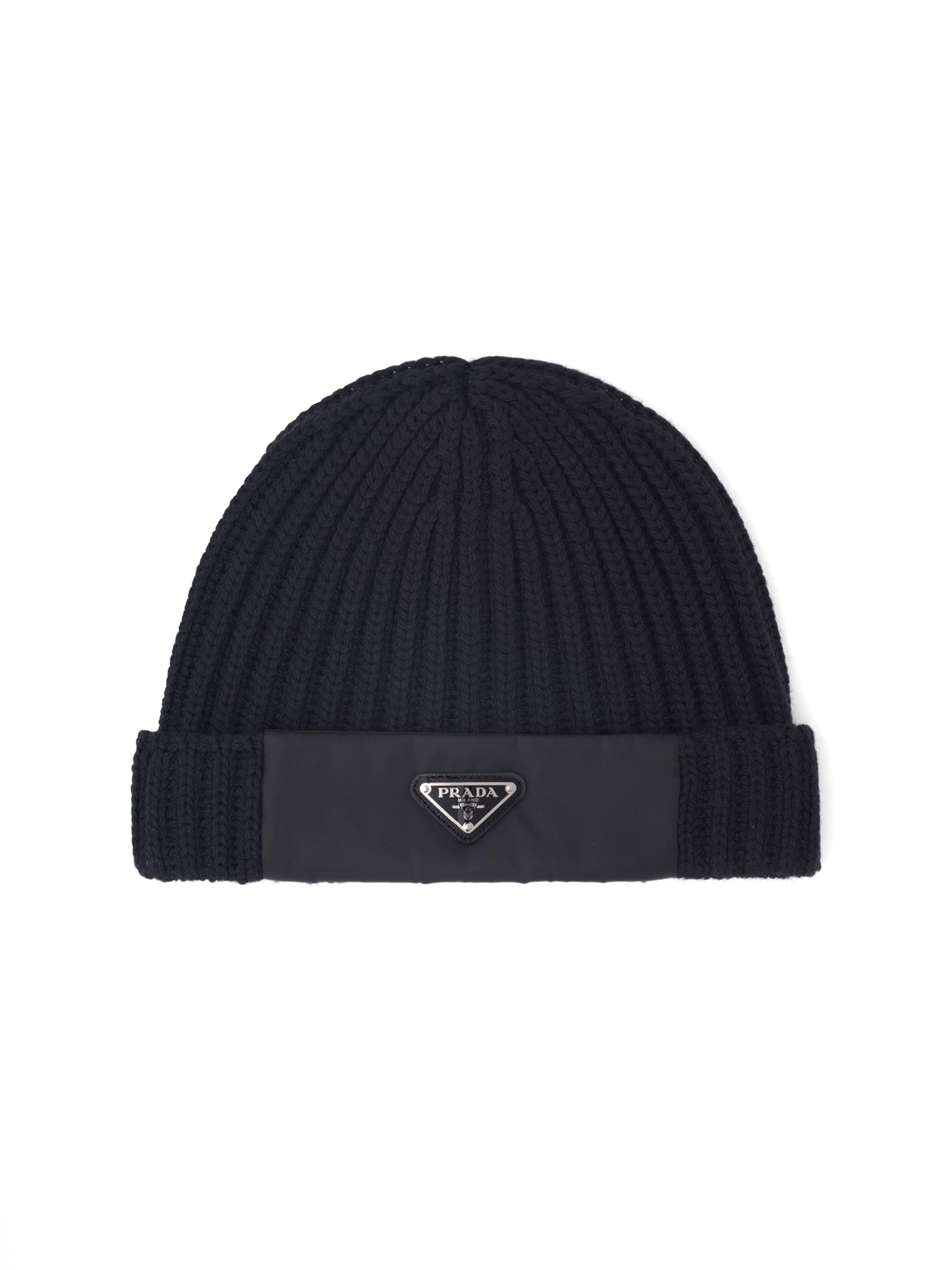 Prada Re-Nylon flat cap - Black