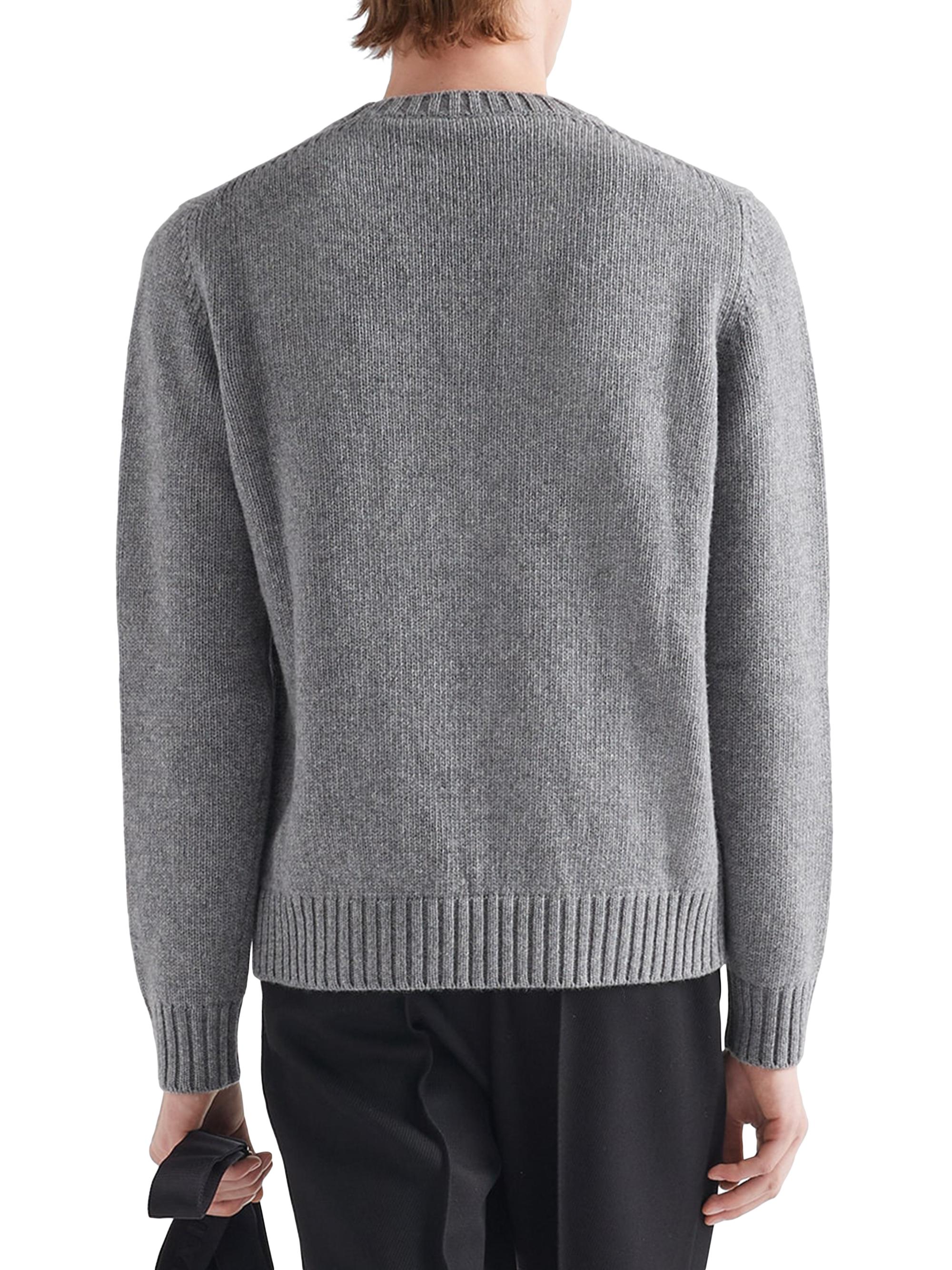 トップス PRADA 90s Archive wool sweat Prada Wool And Cashmere Crewneck Sweater | Saks Fifth Avenue