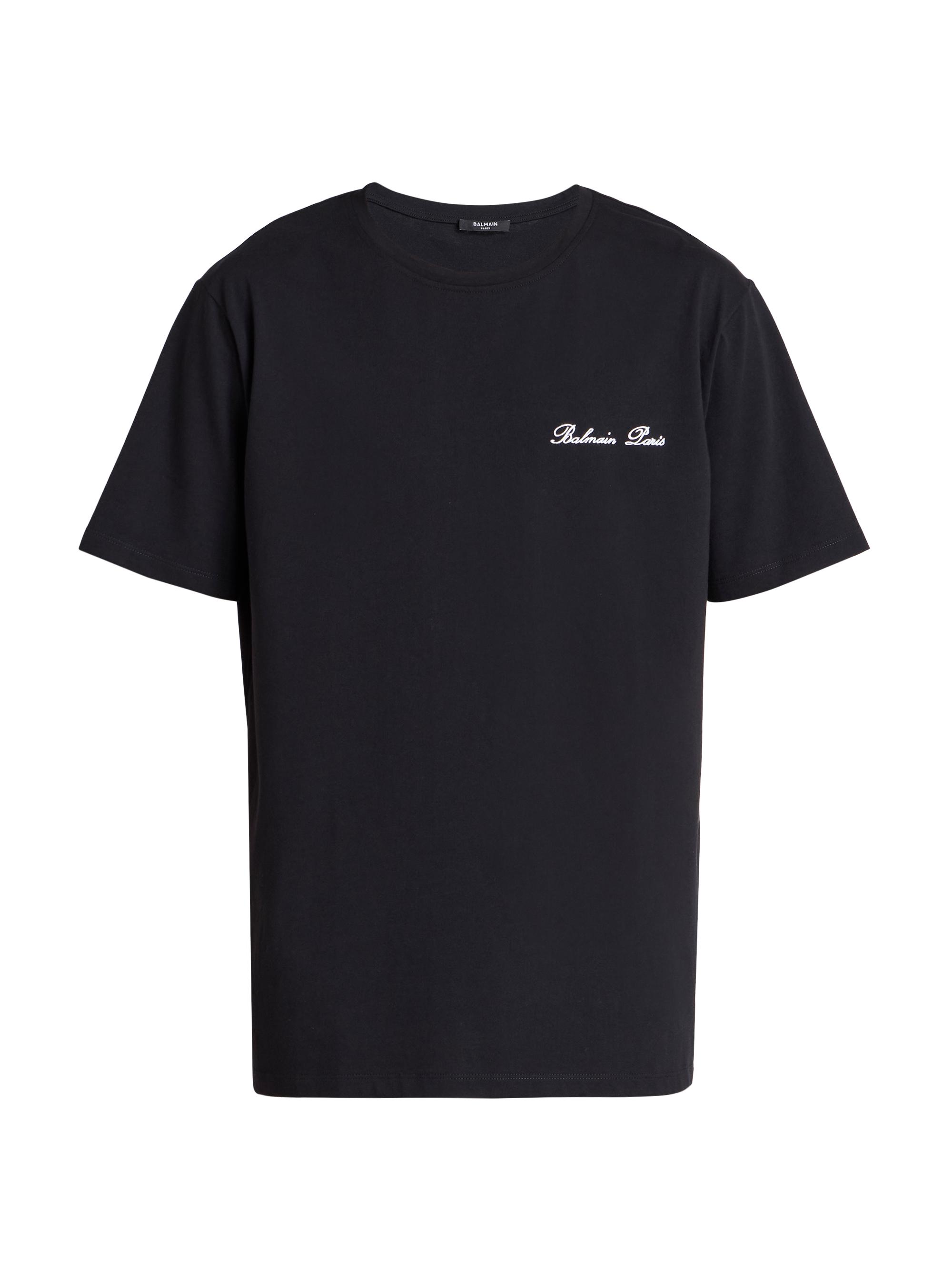 Balmain Logo Printed Crewneck T-Shirt | Saks Fifth Avenue