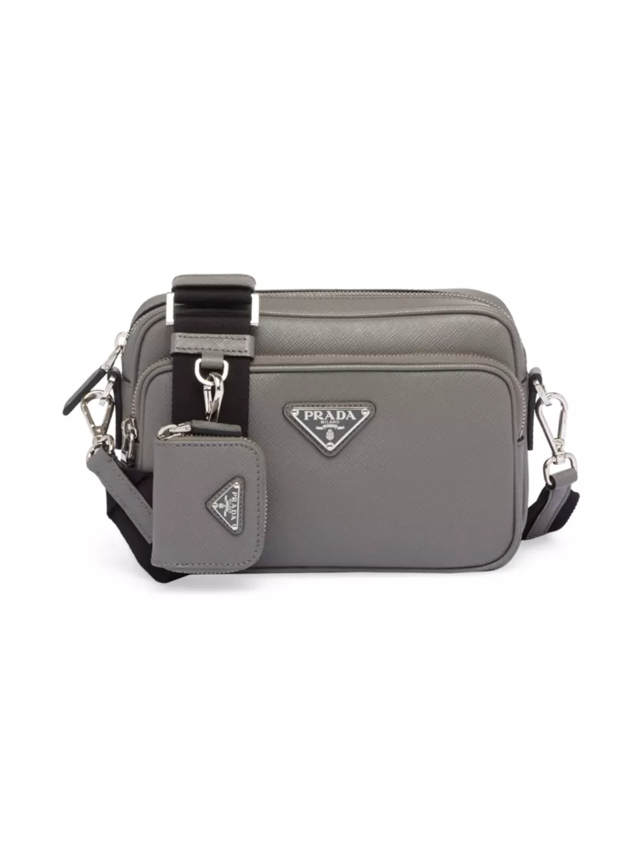 Shop Prada Saffiano Leather Shoulder Bag | Saks Fifth Avenue Shop Prada Saffiano Leather Shoulder Bag | Saks Fifth Avenue