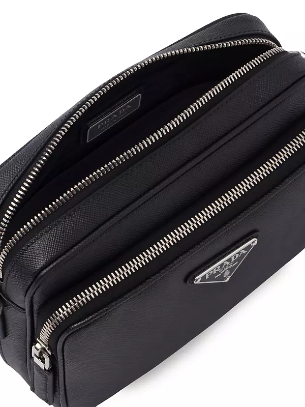 Shop Prada Saffiano Leather Shoulder Bag | Saks Fifth Avenue Shop Prada Saffiano Leather Shoulder Bag | Saks Fifth Avenue
