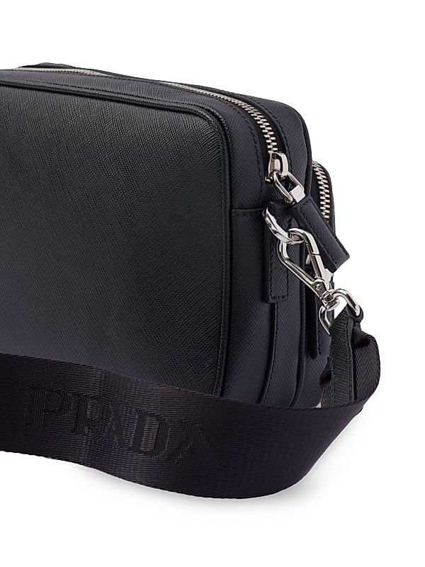 Shop Prada Saffiano Leather Shoulder Bag | Saks Fifth Avenue Shop Prada Saffiano Leather Shoulder Bag | Saks Fifth Avenue