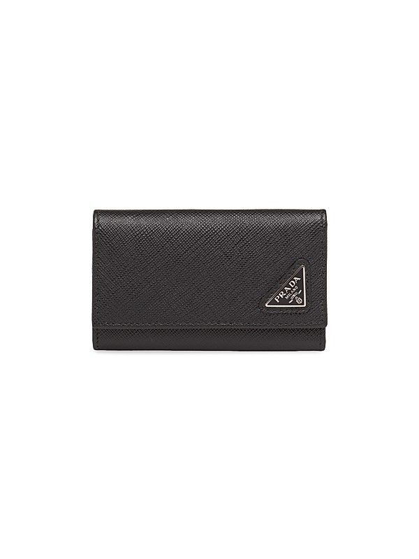 Shop Prada Saffiano Leather Key Case | Saks Fifth Avenue Shop Prada Saffiano Leather Key Case | Saks Fifth Avenue