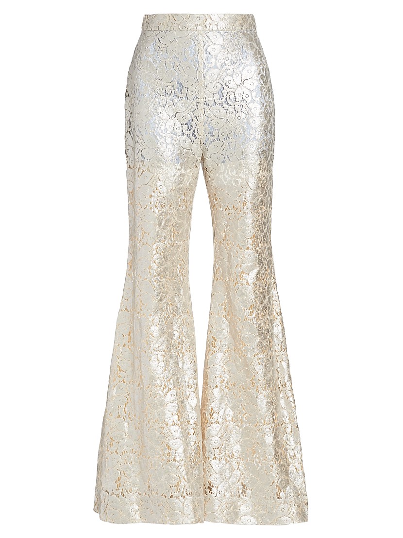 Shop Nina Ricci Guipure Lace Flare Pants | Saks Fifth Avenue Shop Nina Ricci Guipure Lace Flare Pants | Saks Fifth Avenue