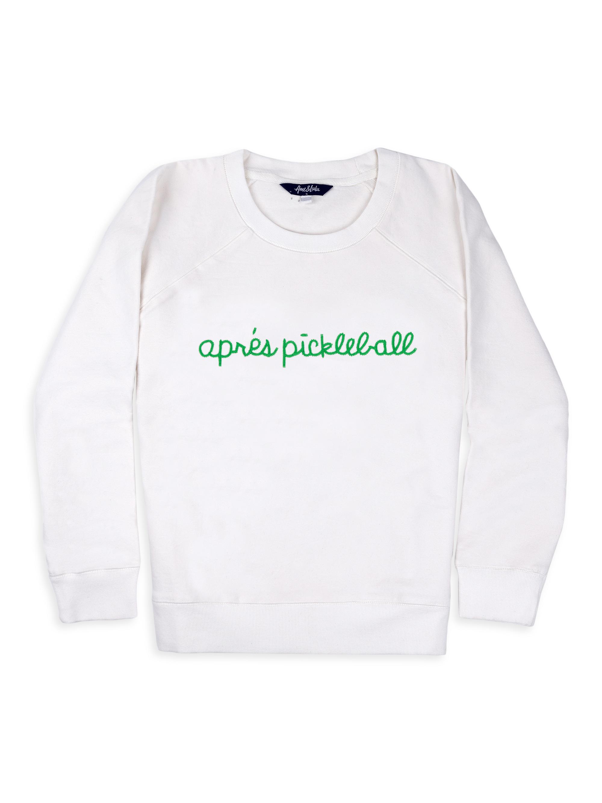 Ame & Lulu Women's Love All Crewneck Sweatshirt - White