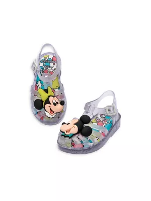 Mini Melissa Disney Princess ballerina shoes - Gold