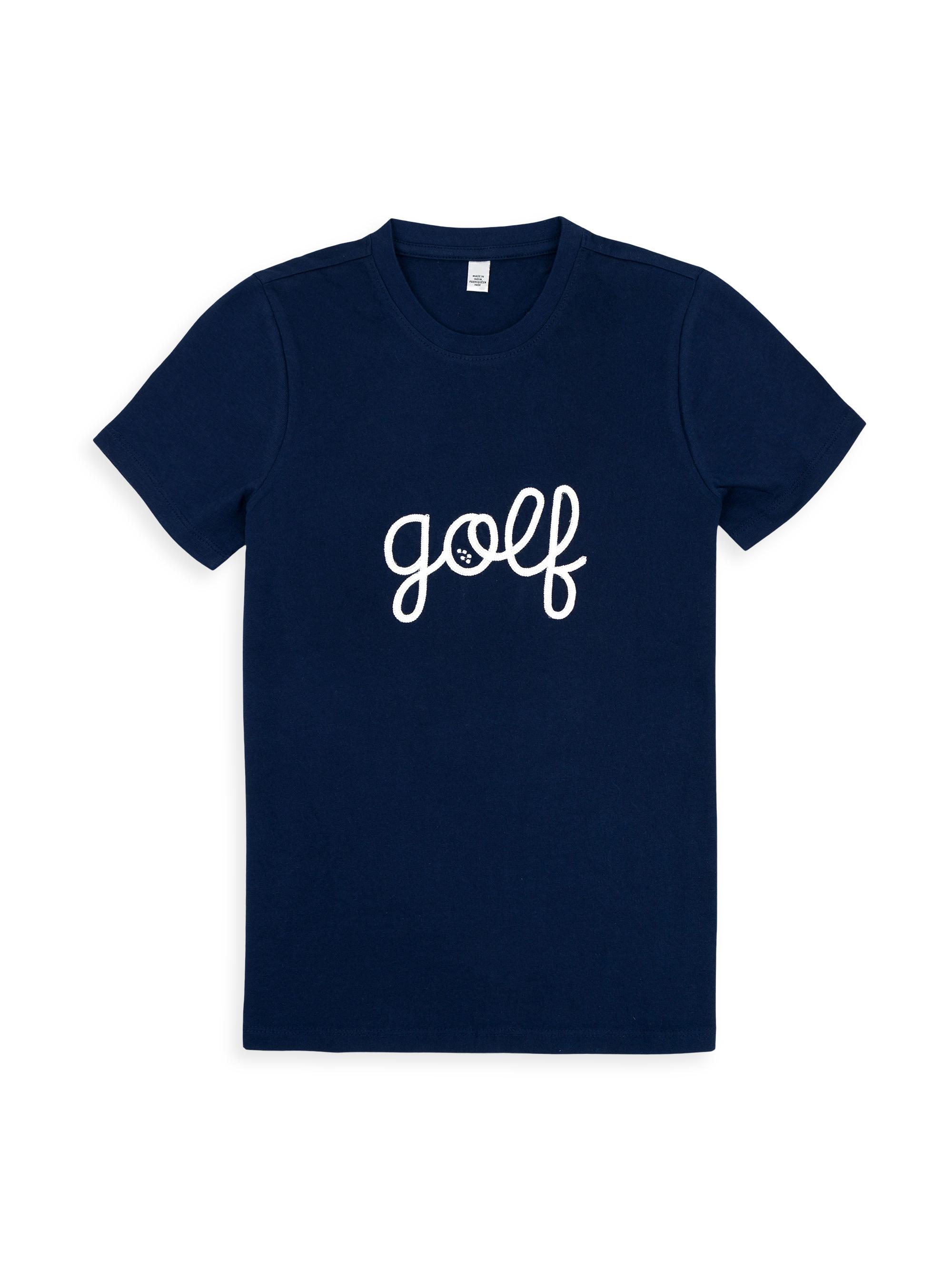 Ame & Lulu Golf T-Shirt - Navy